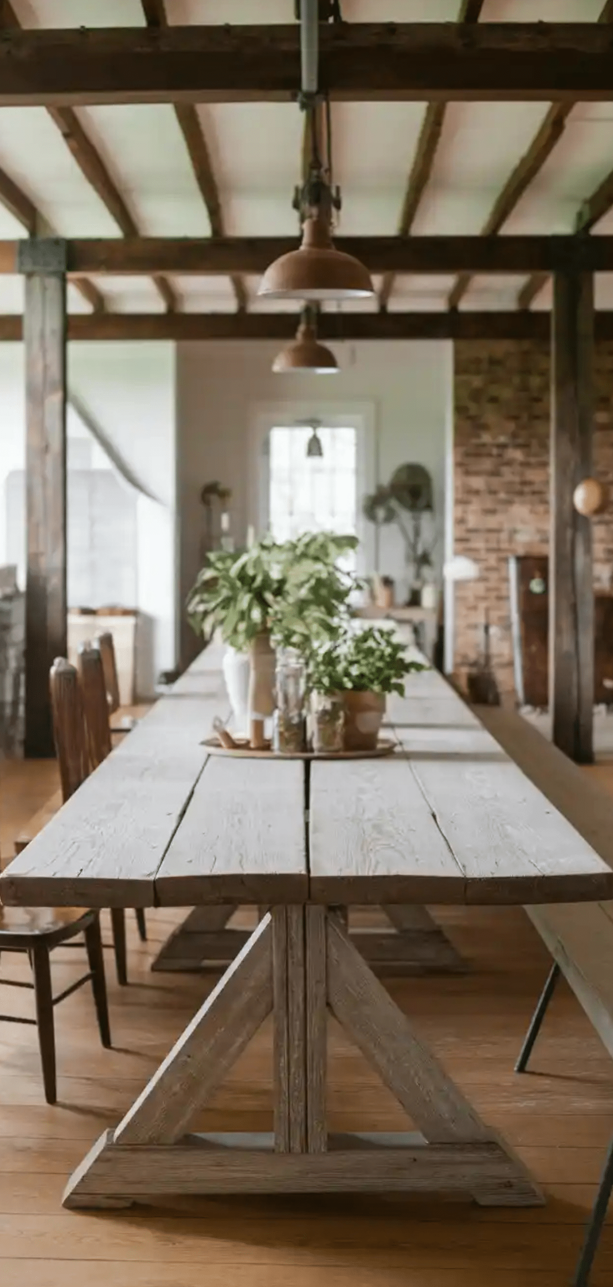 Easy Rustic Dining Room Table Ideas