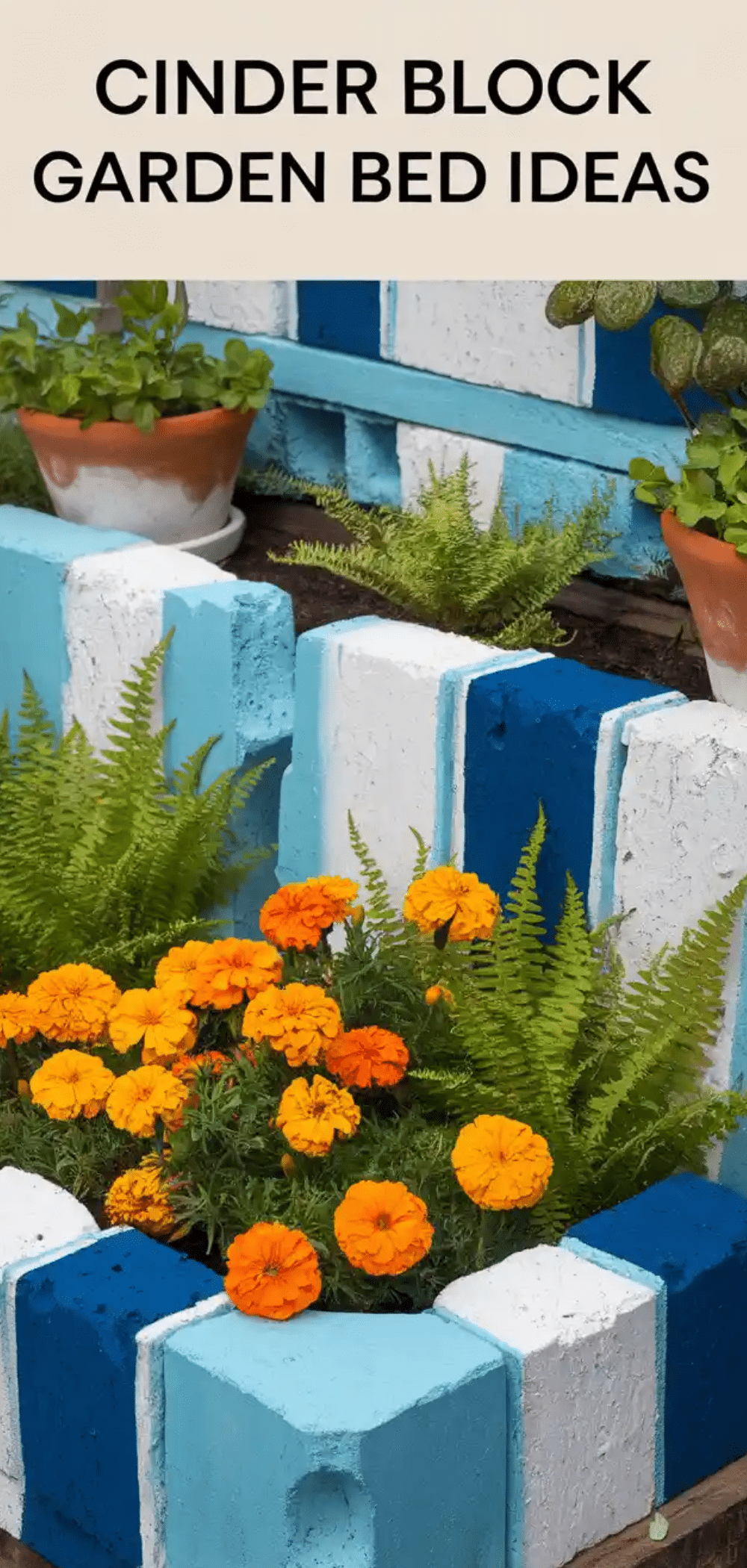 Creative Cinder Block Garden Bed Ideas
