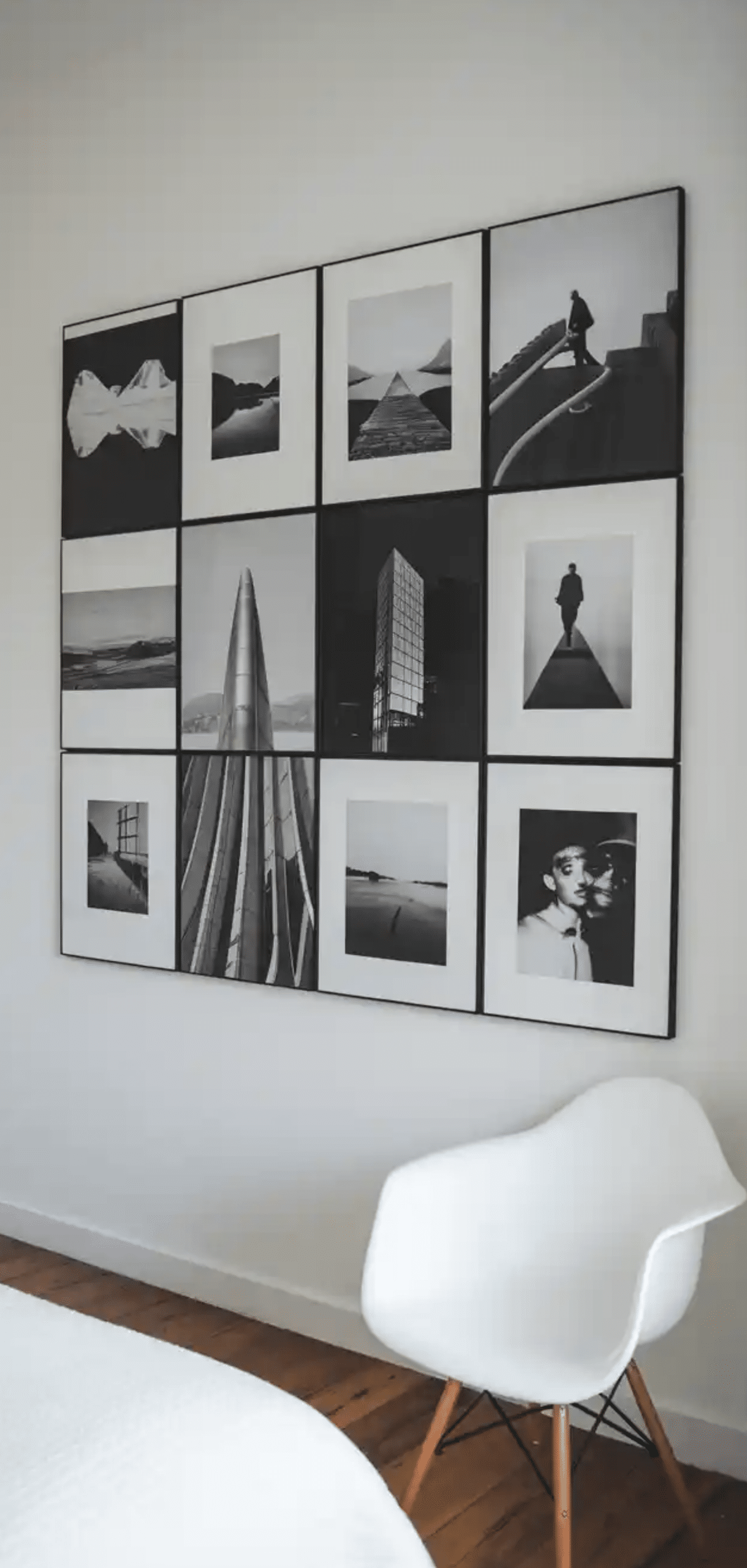 Stunning Bedroom Photo Wall Collage Ideas