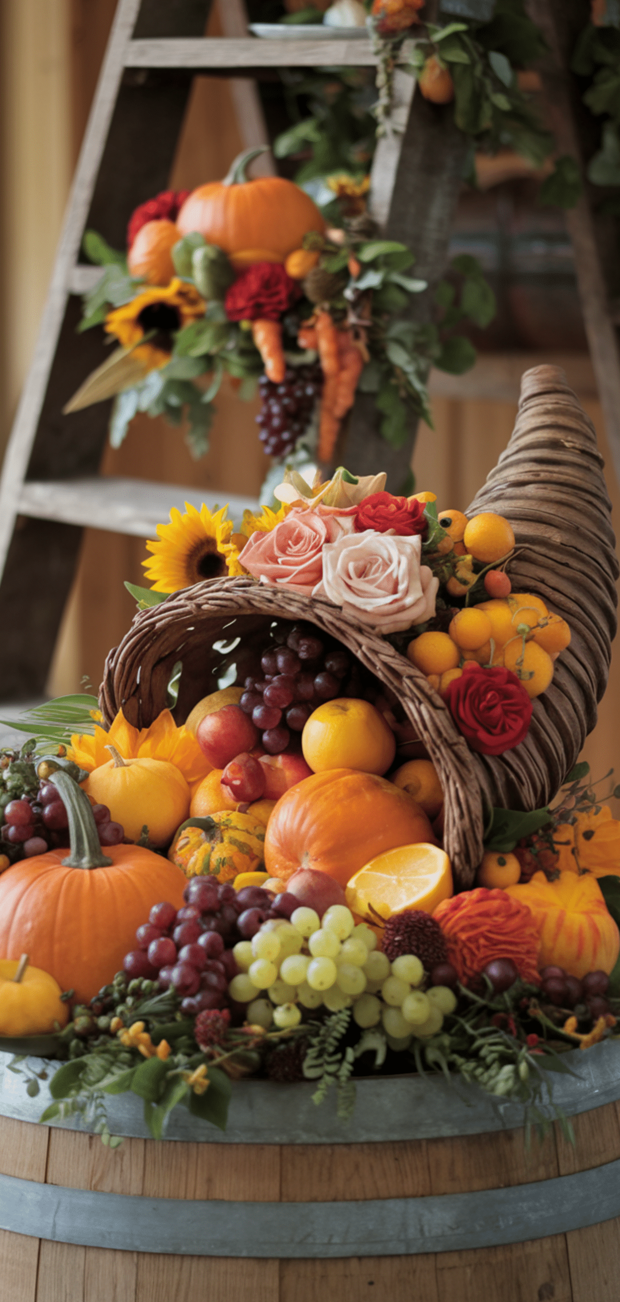 Beautiful Flowers Thanksgiving Centerpieces