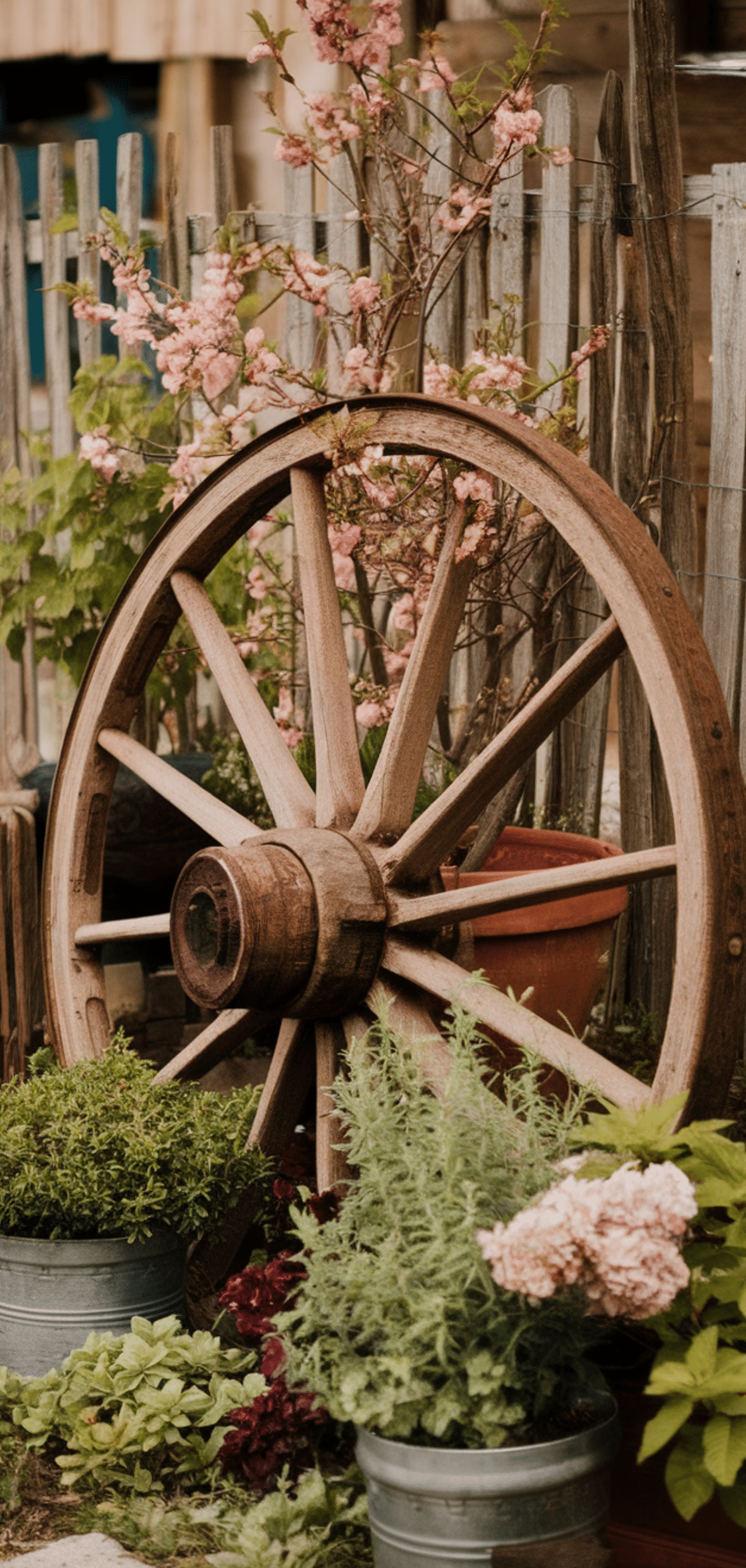 Creative Rustic Garden Decor Ideas