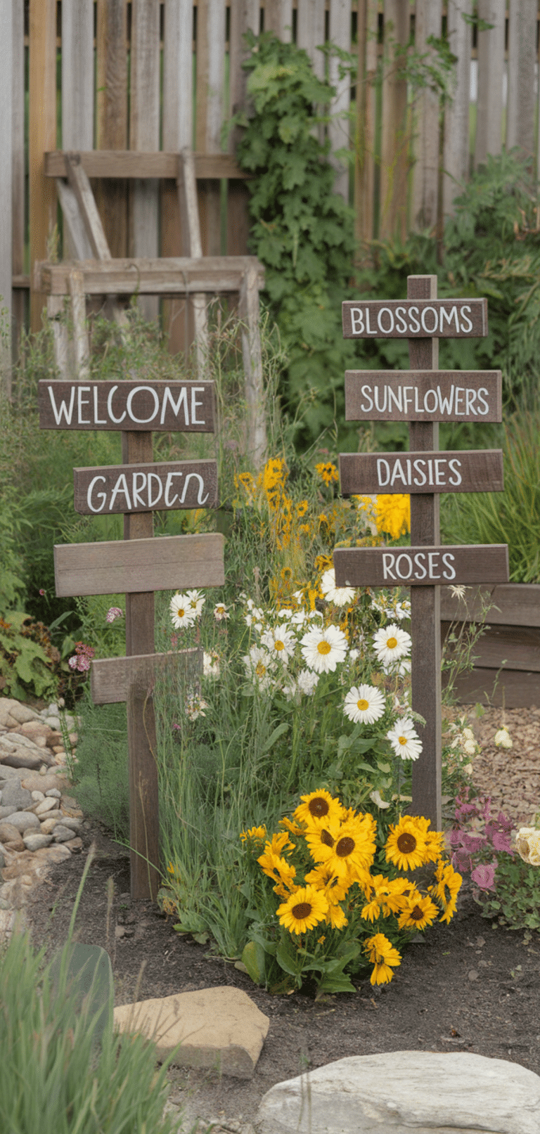 14 Creative Rustic Garden Decor Ideas - The Mega Mom