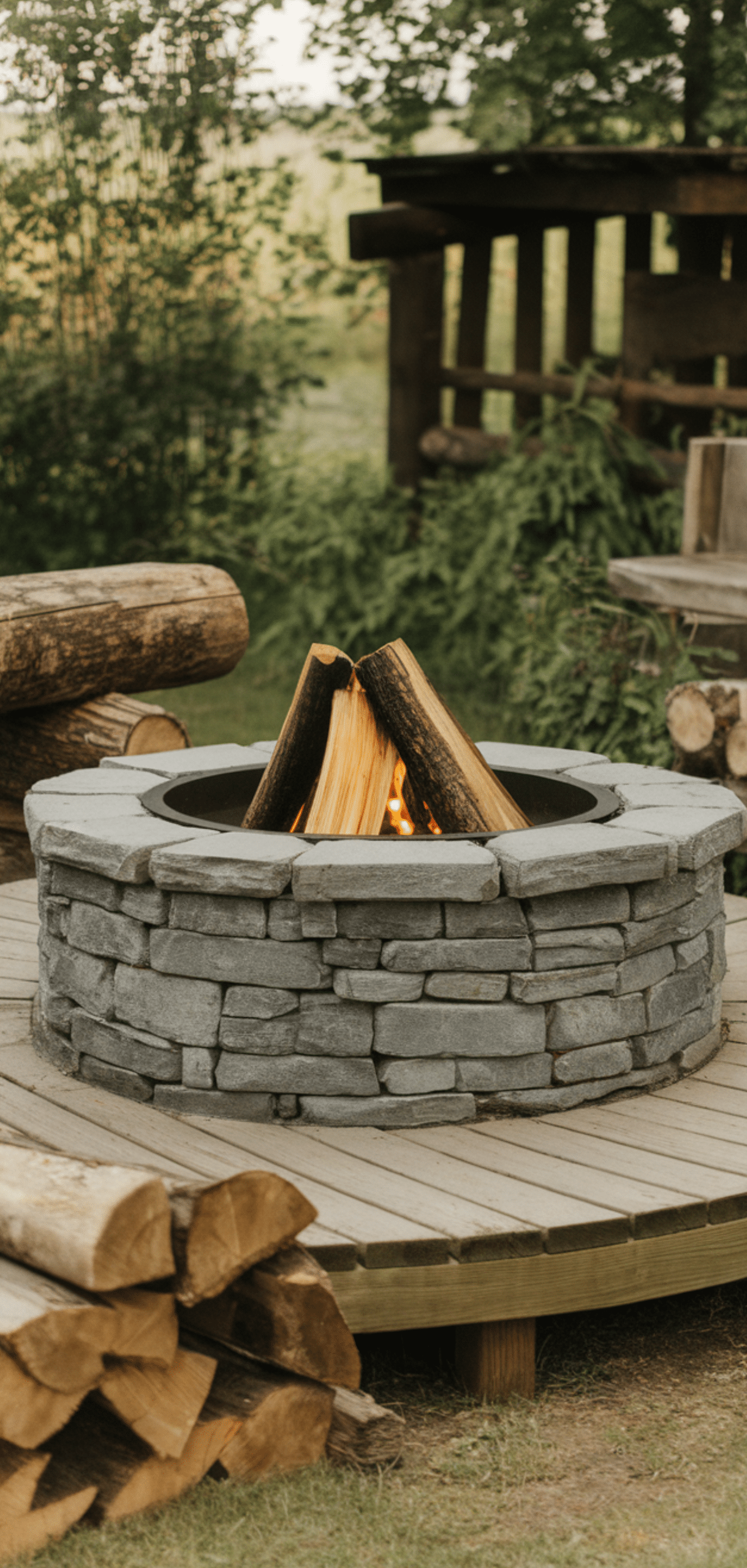 Creative Rustic Garden Decor Ideas