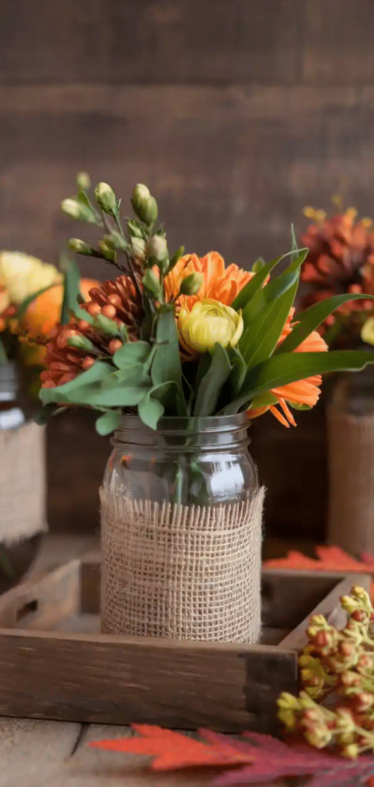 Centerpiece Fall Floral Arrangements