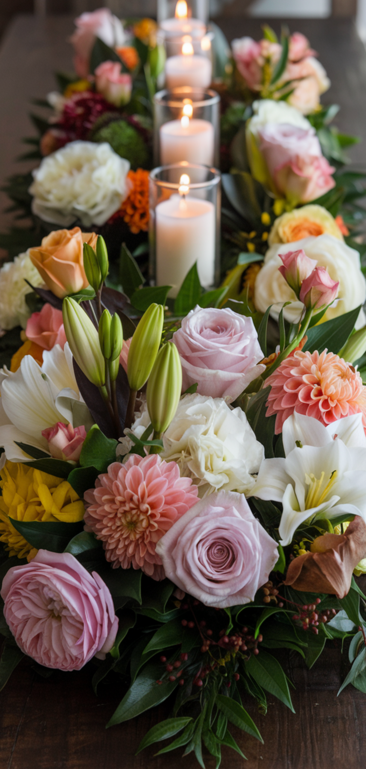 Beautiful Flowers Thanksgiving Centerpieces