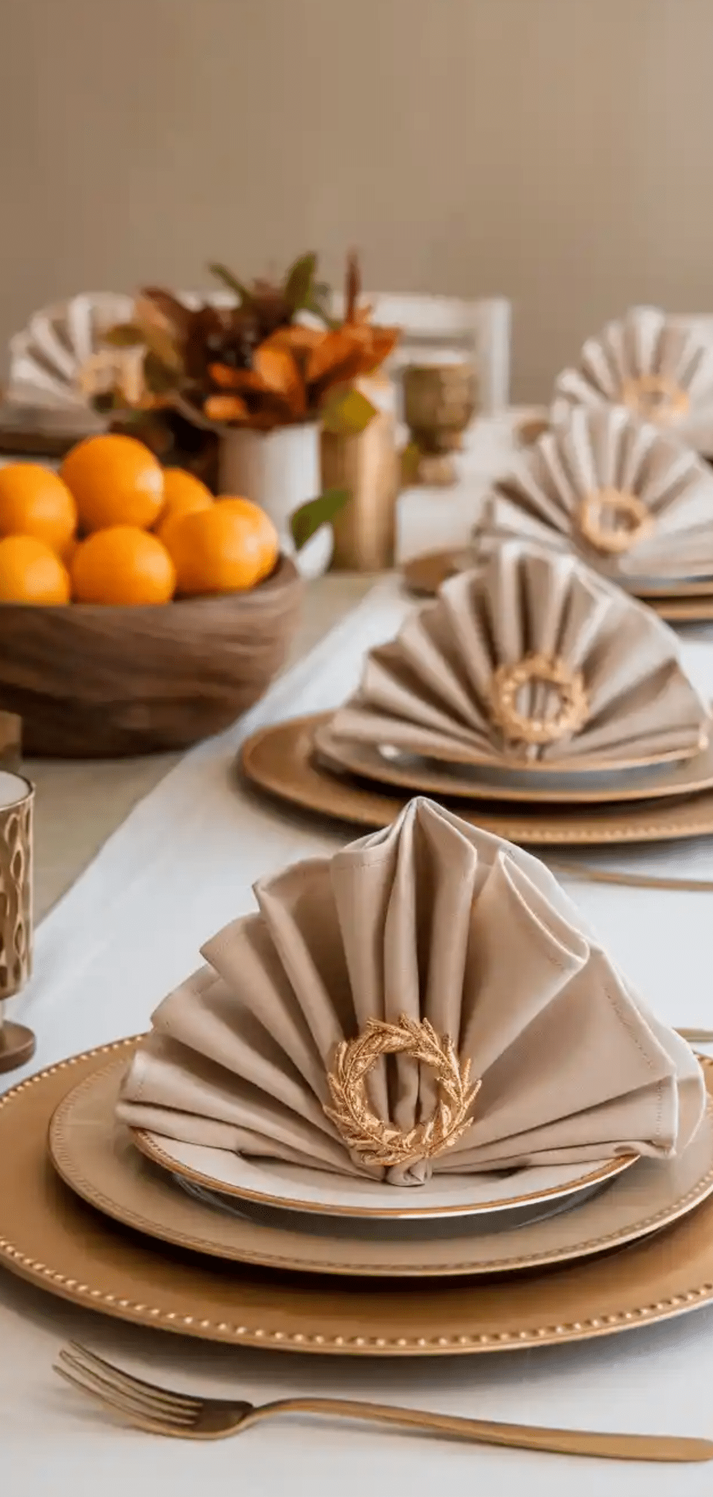 Stunning Table Settings Thanksgiving Decoration
