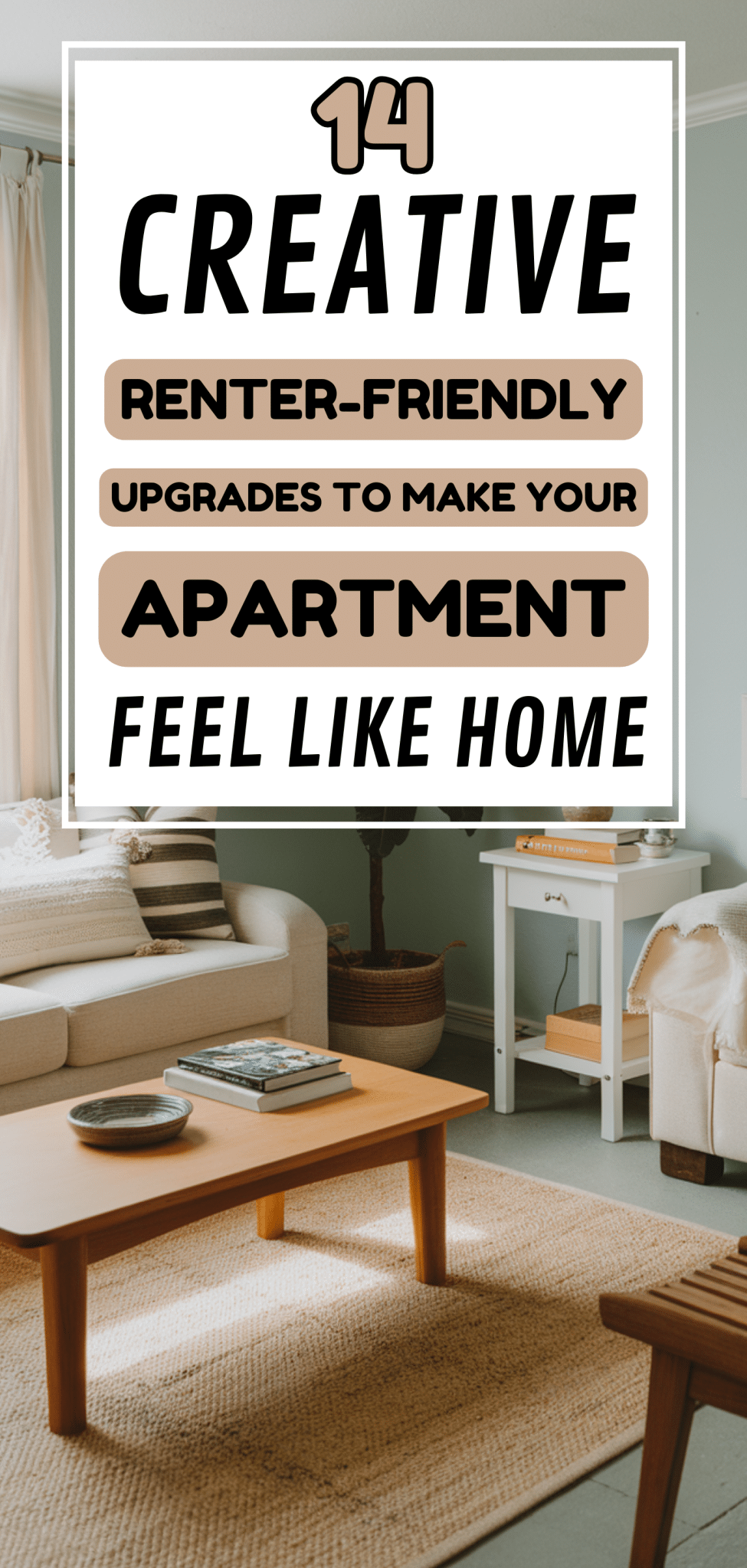 14 Creative Renter-Friendly Upgrades to Make Your Apartment Feel Like ...