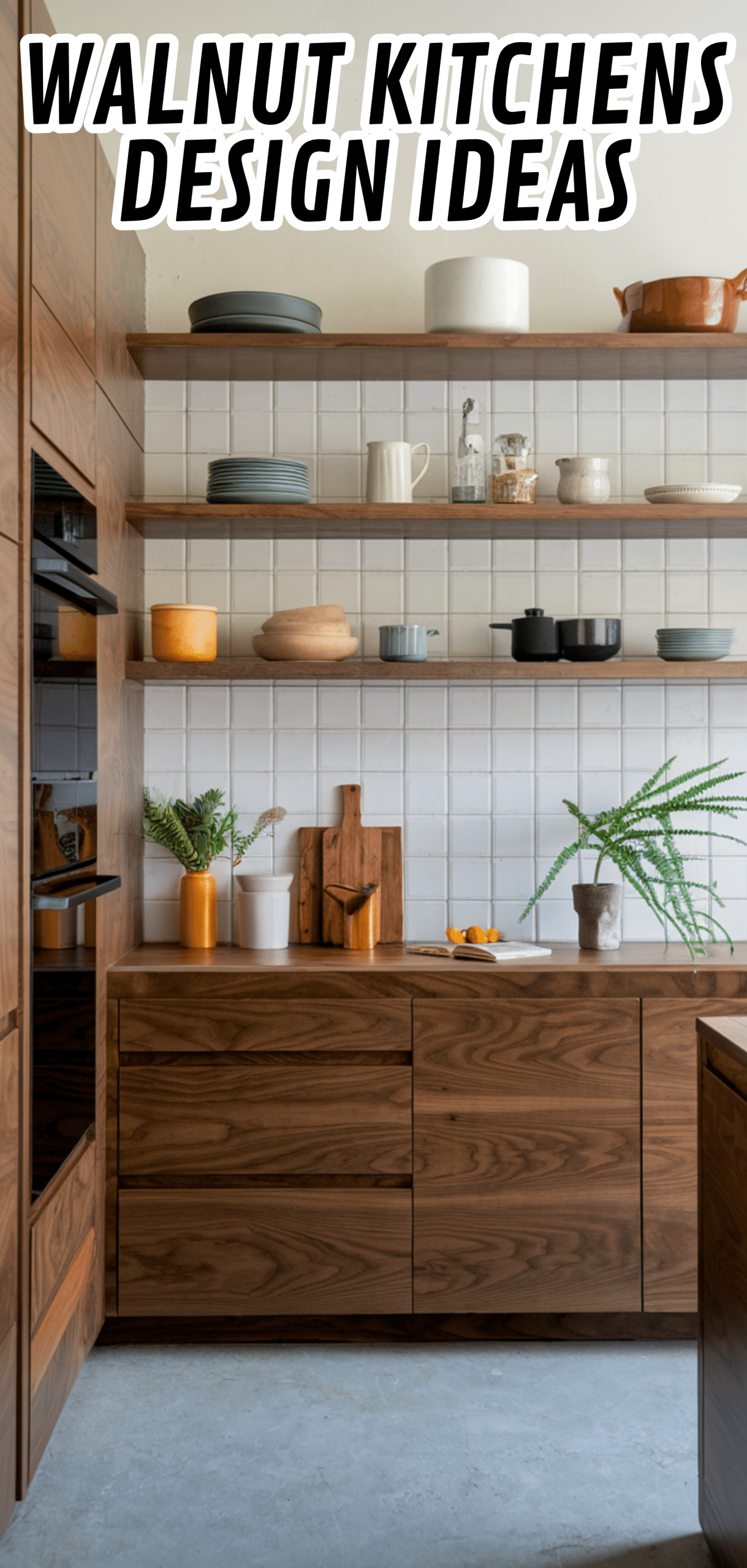 17 Creative Walnut Kitchens Design Ideas
