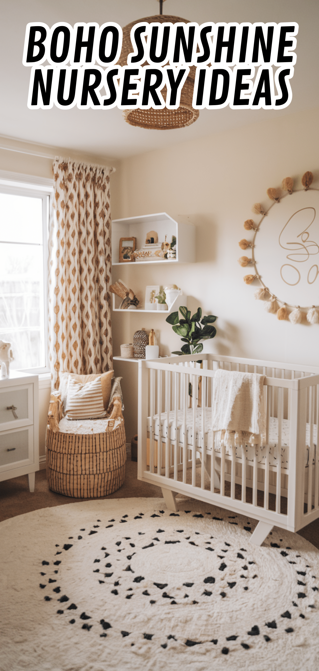 16 Stunning Boho Sunshine Nursery Ideas