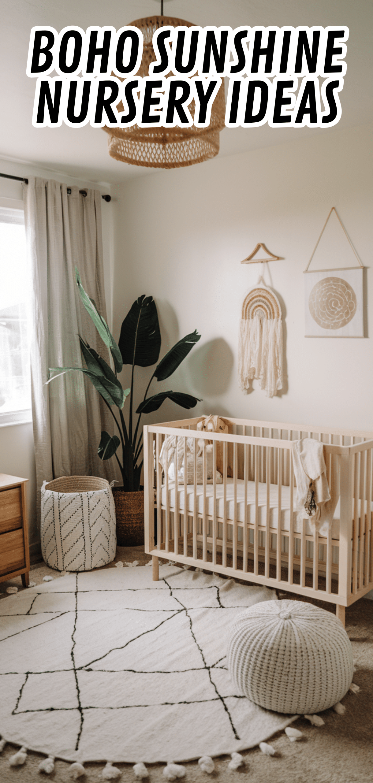 16 Stunning Boho Sunshine Nursery Ideas