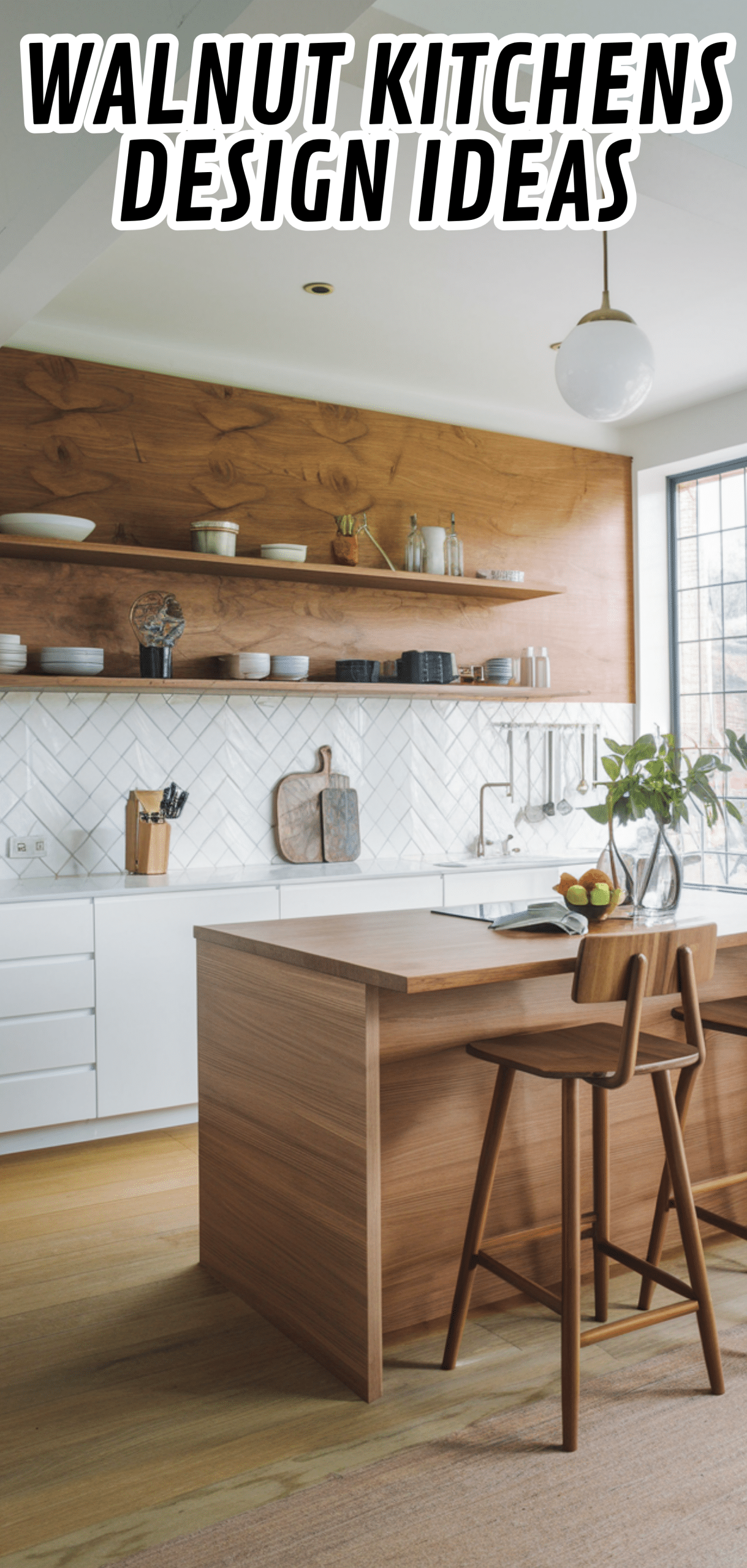 17 Creative Walnut Kitchens Design Ideas