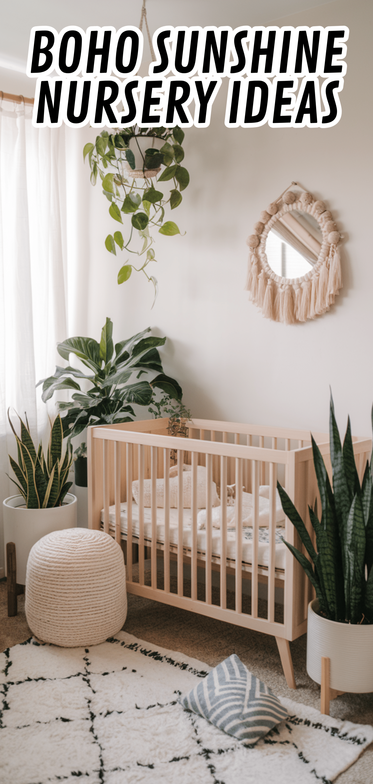 16 Stunning Boho Sunshine Nursery Ideas