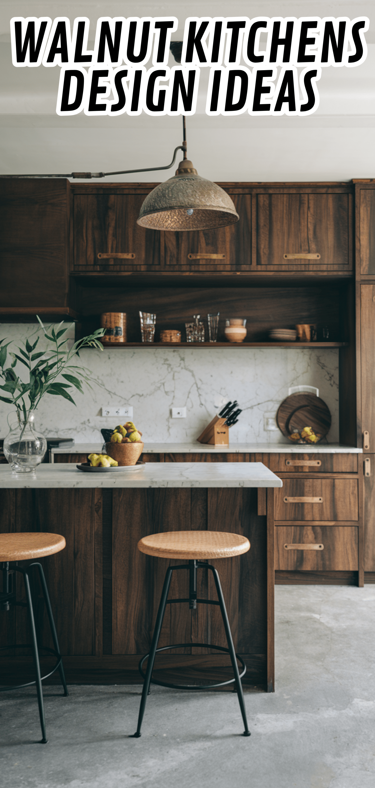 17 Creative Walnut Kitchens Design Ideas