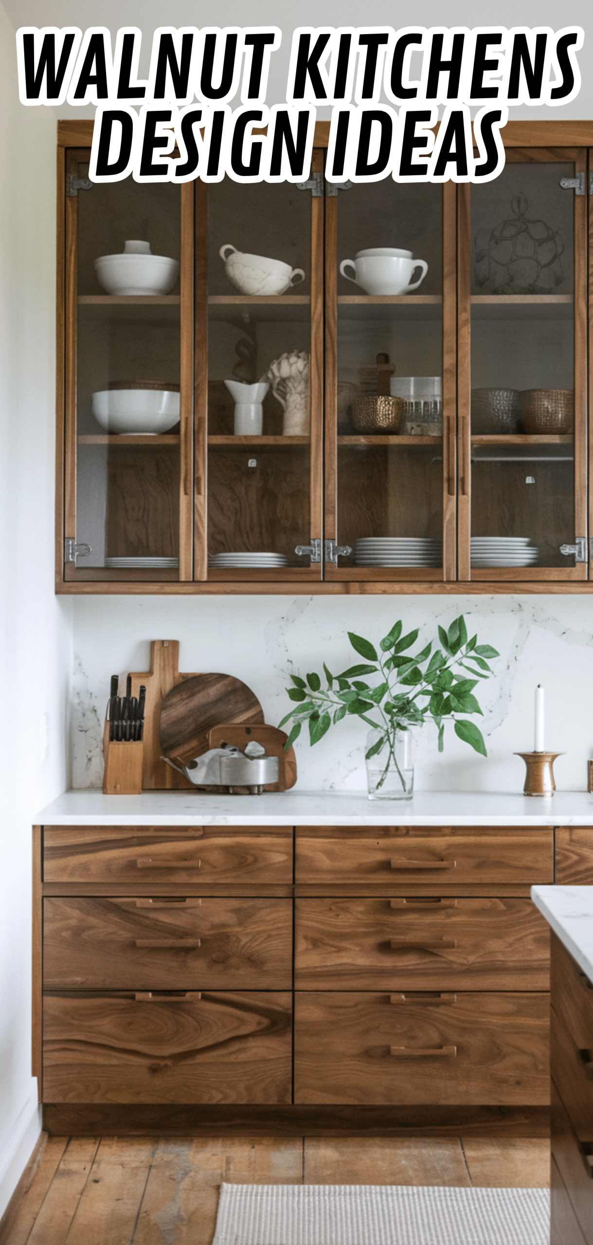 17 Creative Walnut Kitchens Design Ideas