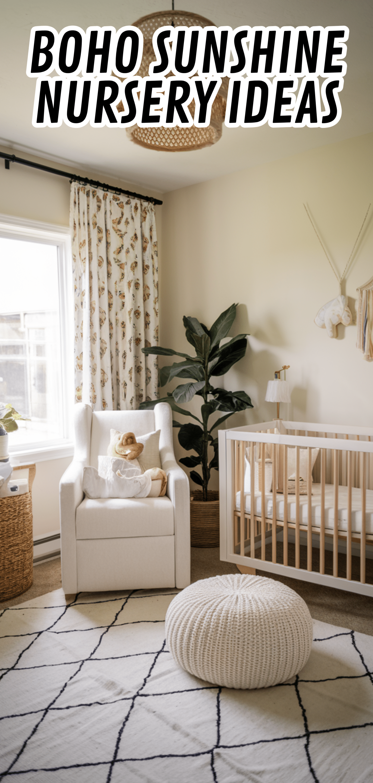 16 Stunning Boho Sunshine Nursery Ideas