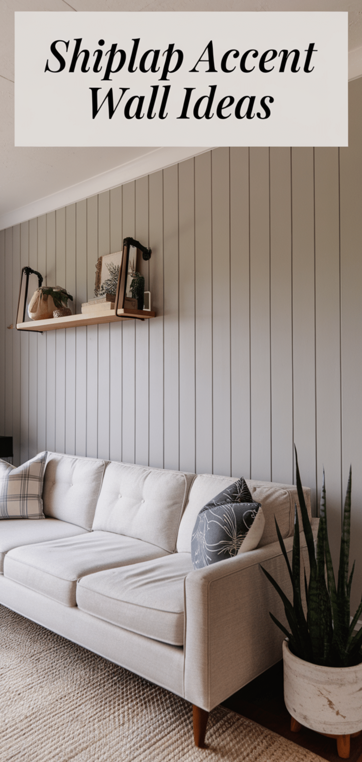 Perfect Shiplap Accent Wall Ideas For Beginners