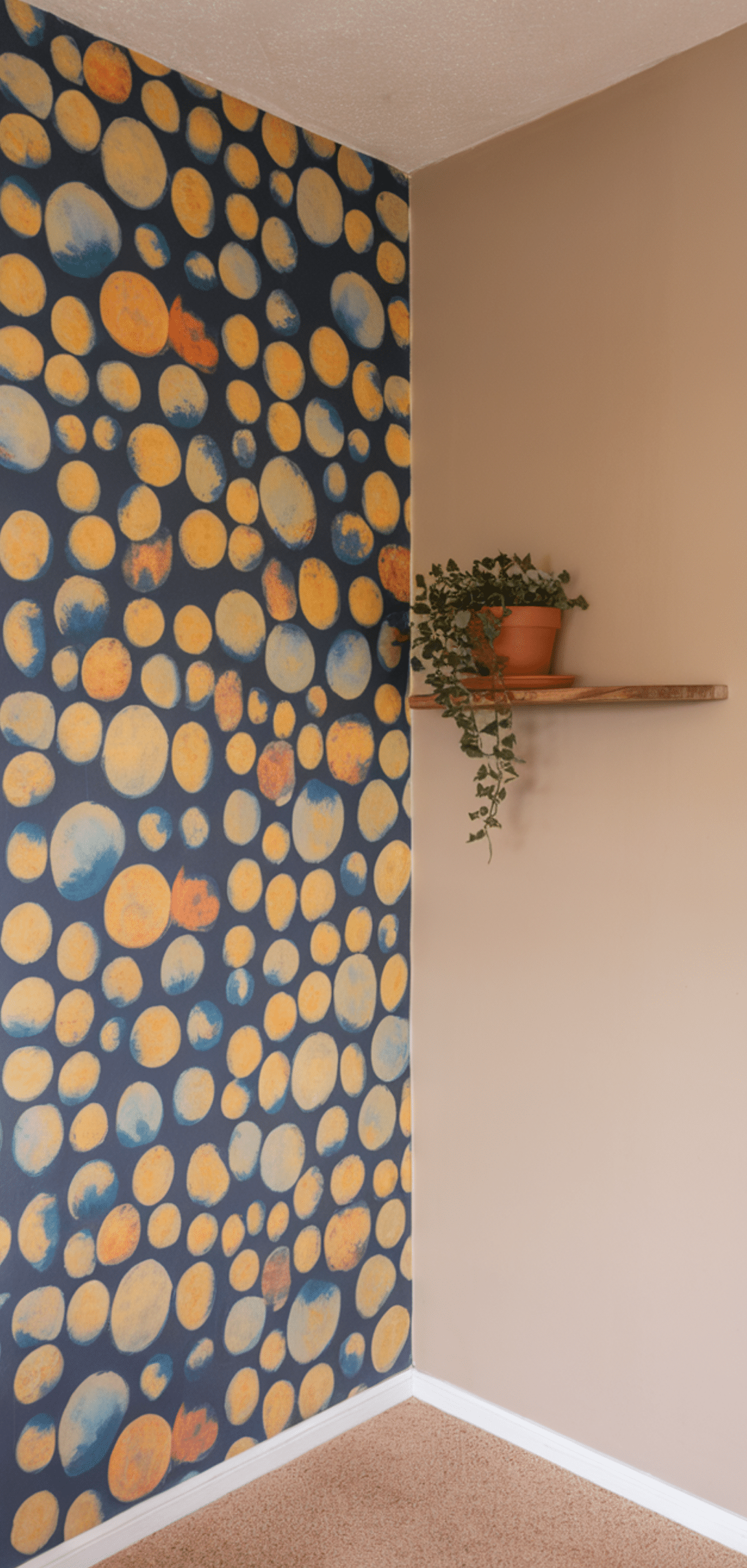 Perfect Half Wallpaper Half Paint Ideas