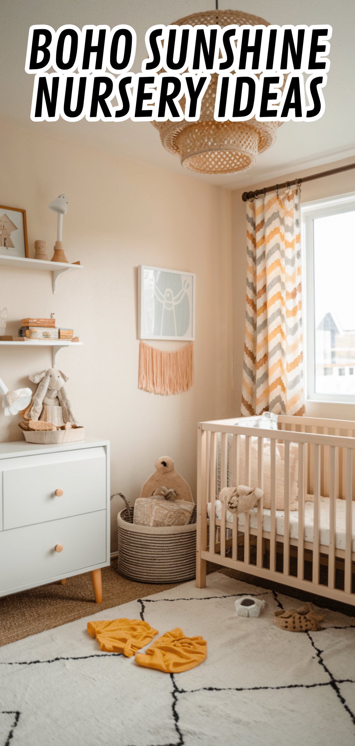 16 Stunning Boho Sunshine Nursery Ideas