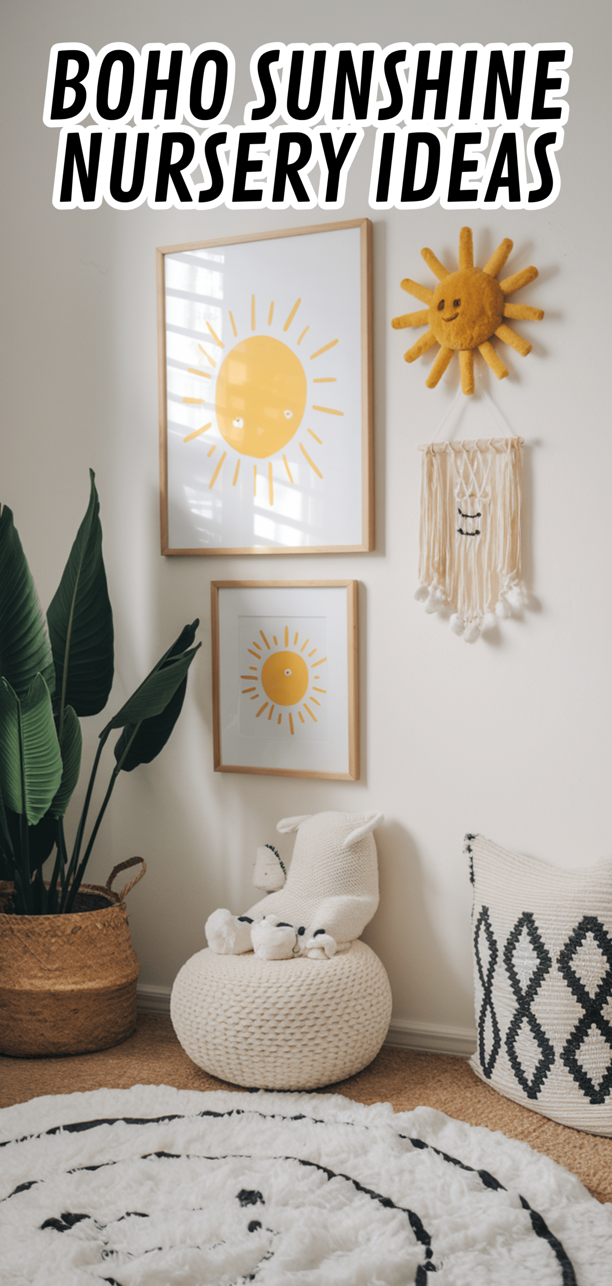 16 Stunning Boho Sunshine Nursery Ideas