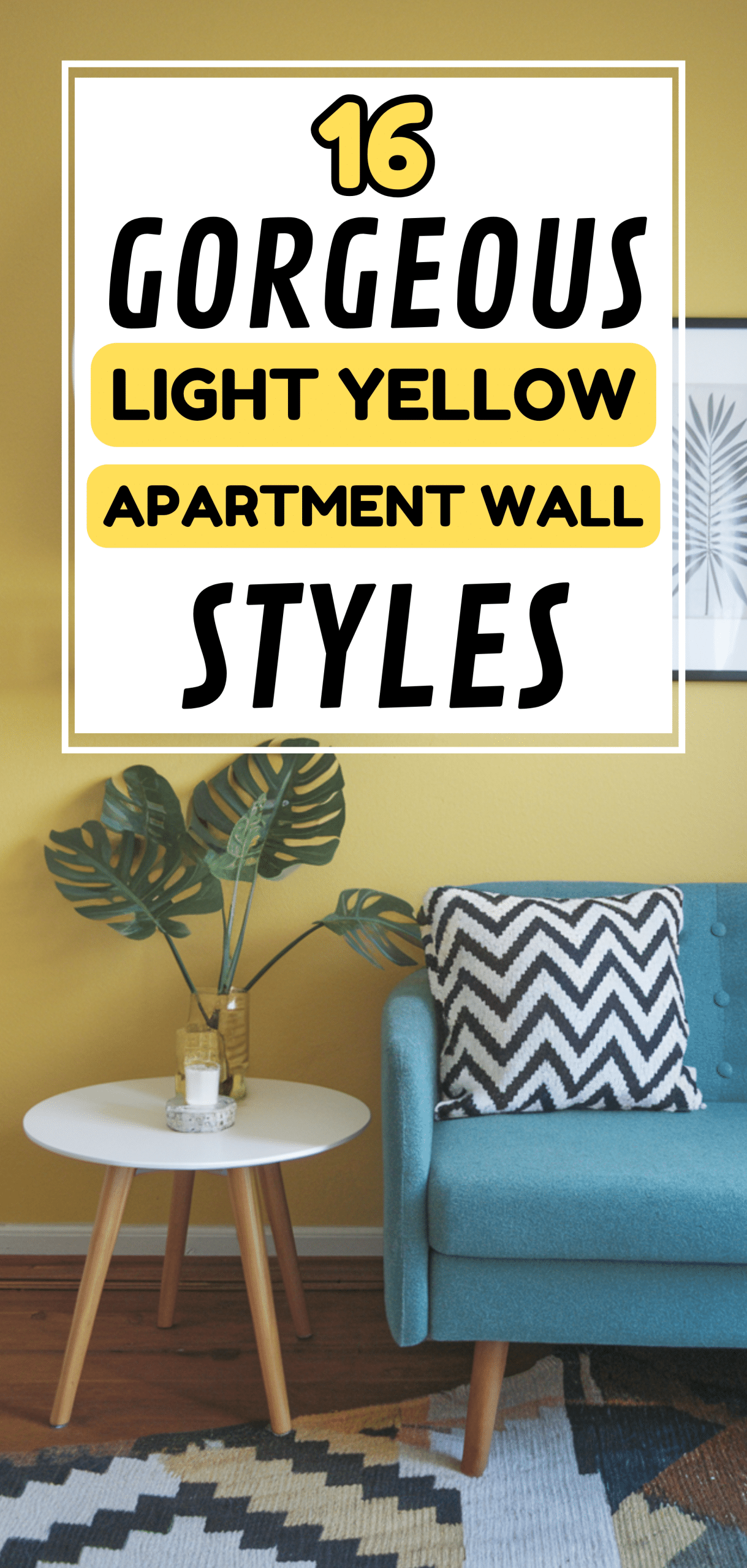 16 Light Yellow Apartment Wall Styles