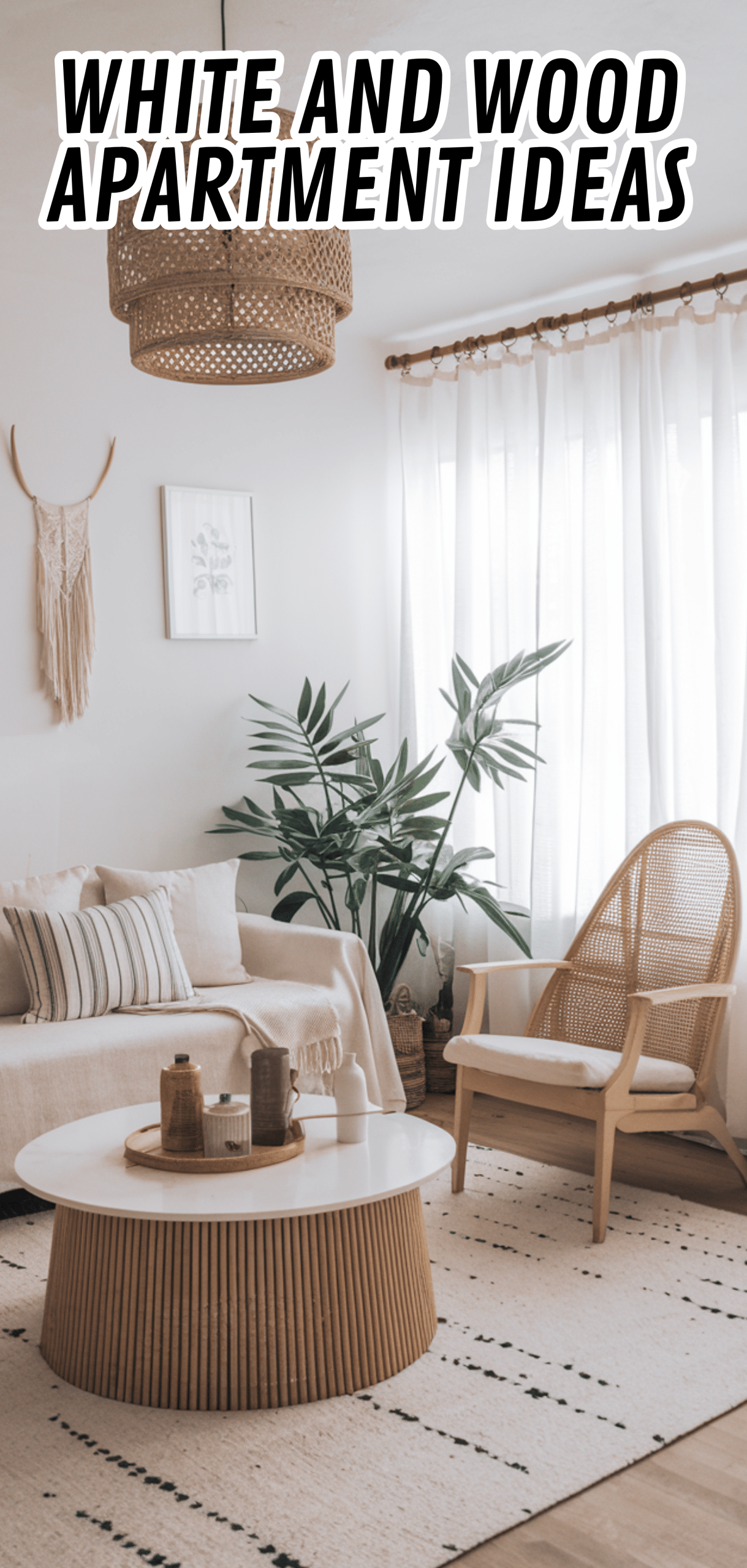 17 White and Wood Apartment Ideas to Fall in Love With
