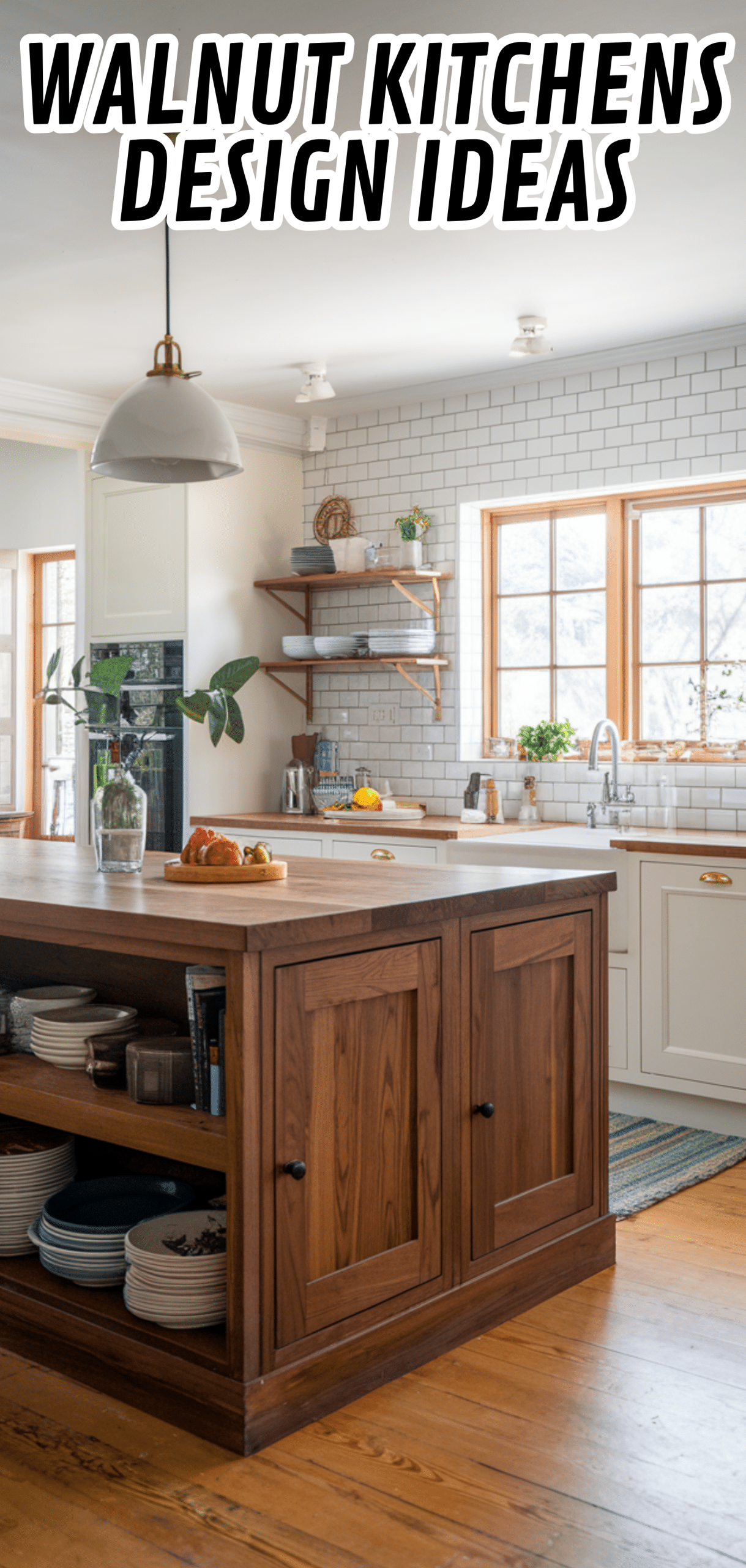 17 Creative Walnut Kitchens Design Ideas
