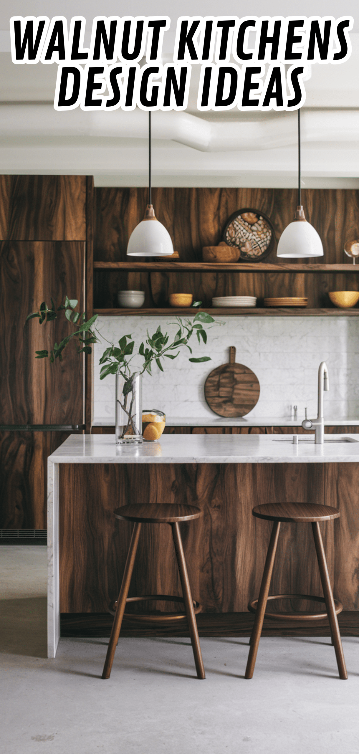 17 Creative Walnut Kitchens Design Ideas