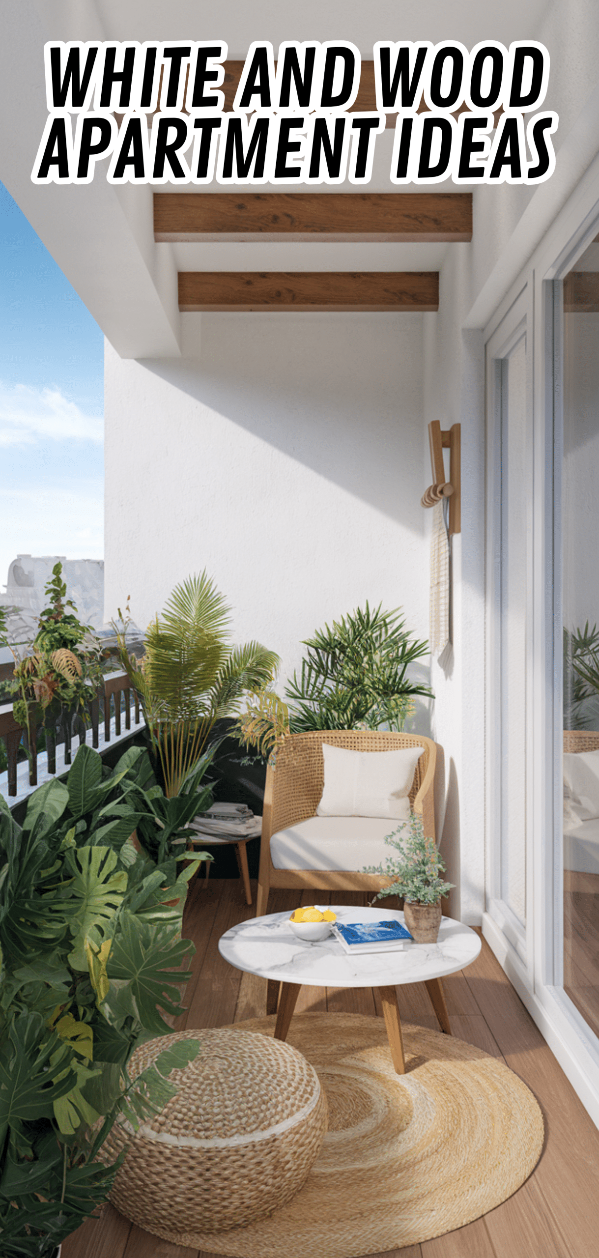17 White and Wood Apartment Ideas to Fall in Love With