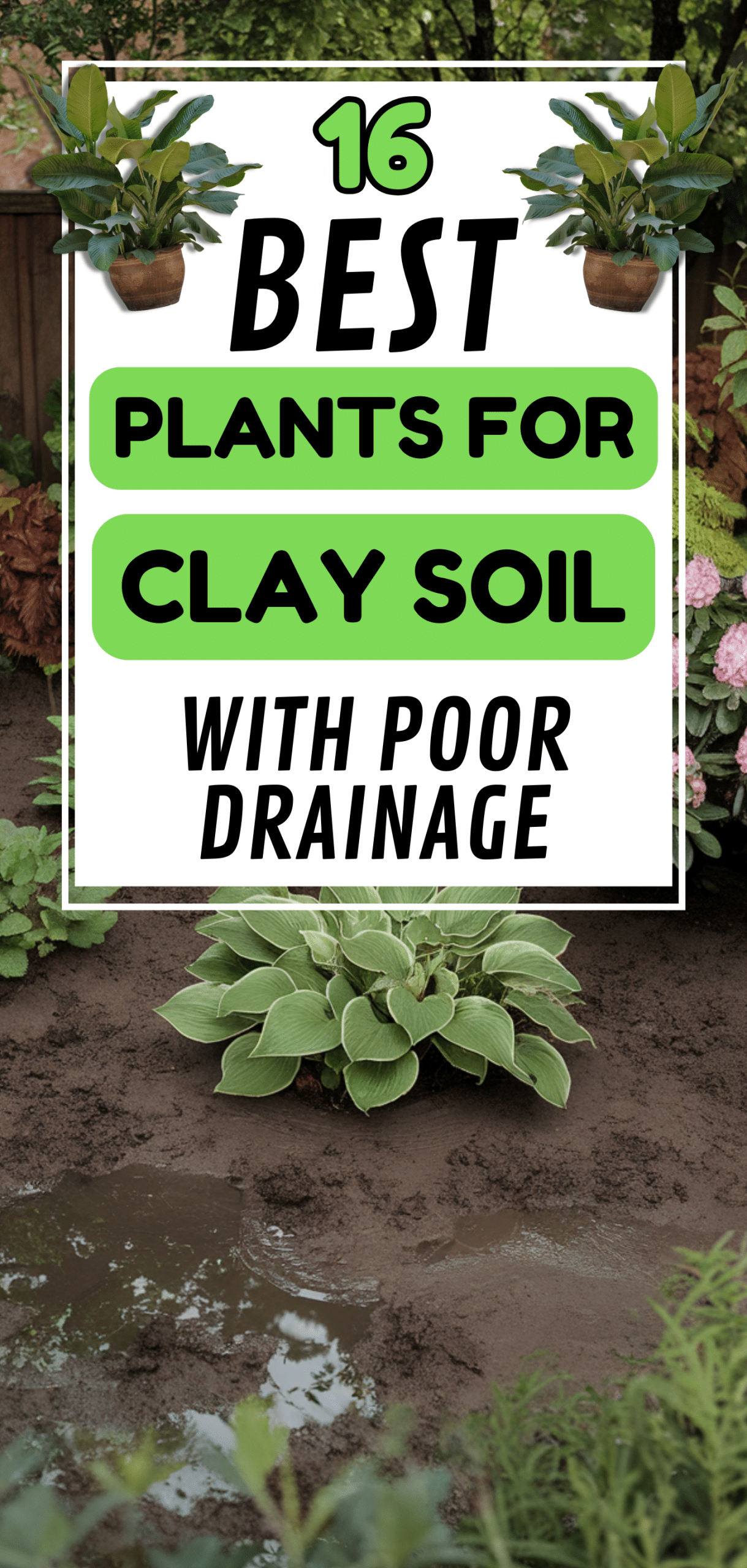 Best Plants for Clay Soil With Poor Drainage