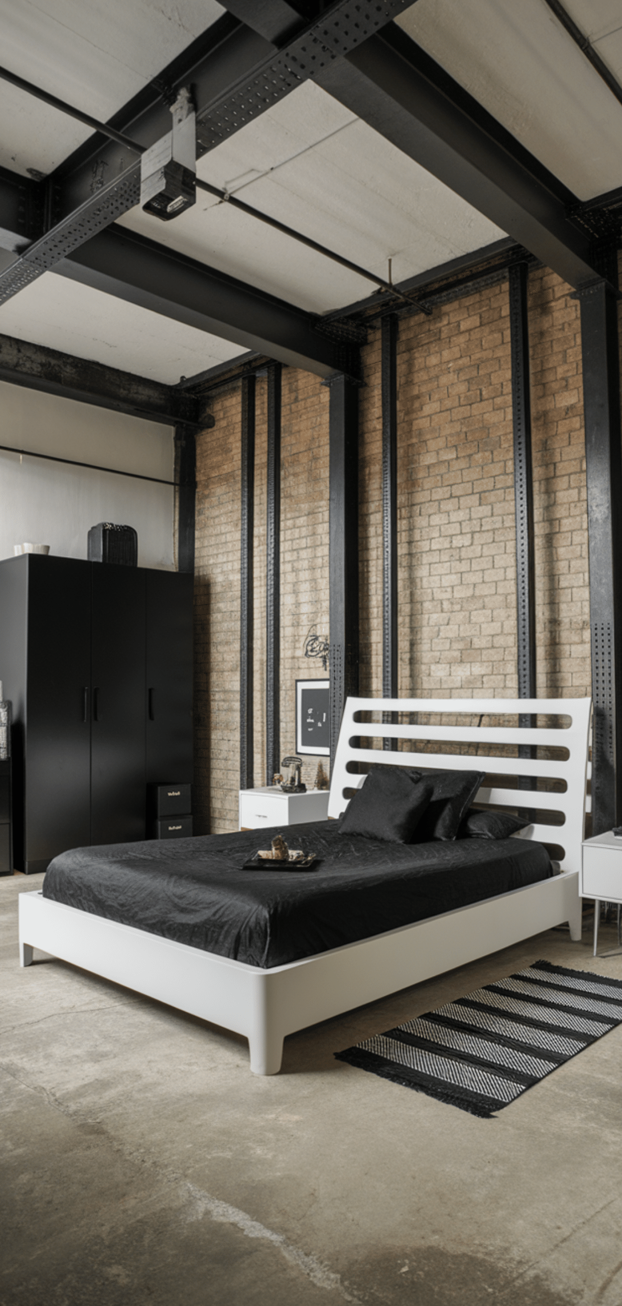 Elegant Bedroom Ideas with Minimalist Black and White Decor for a Modern Look