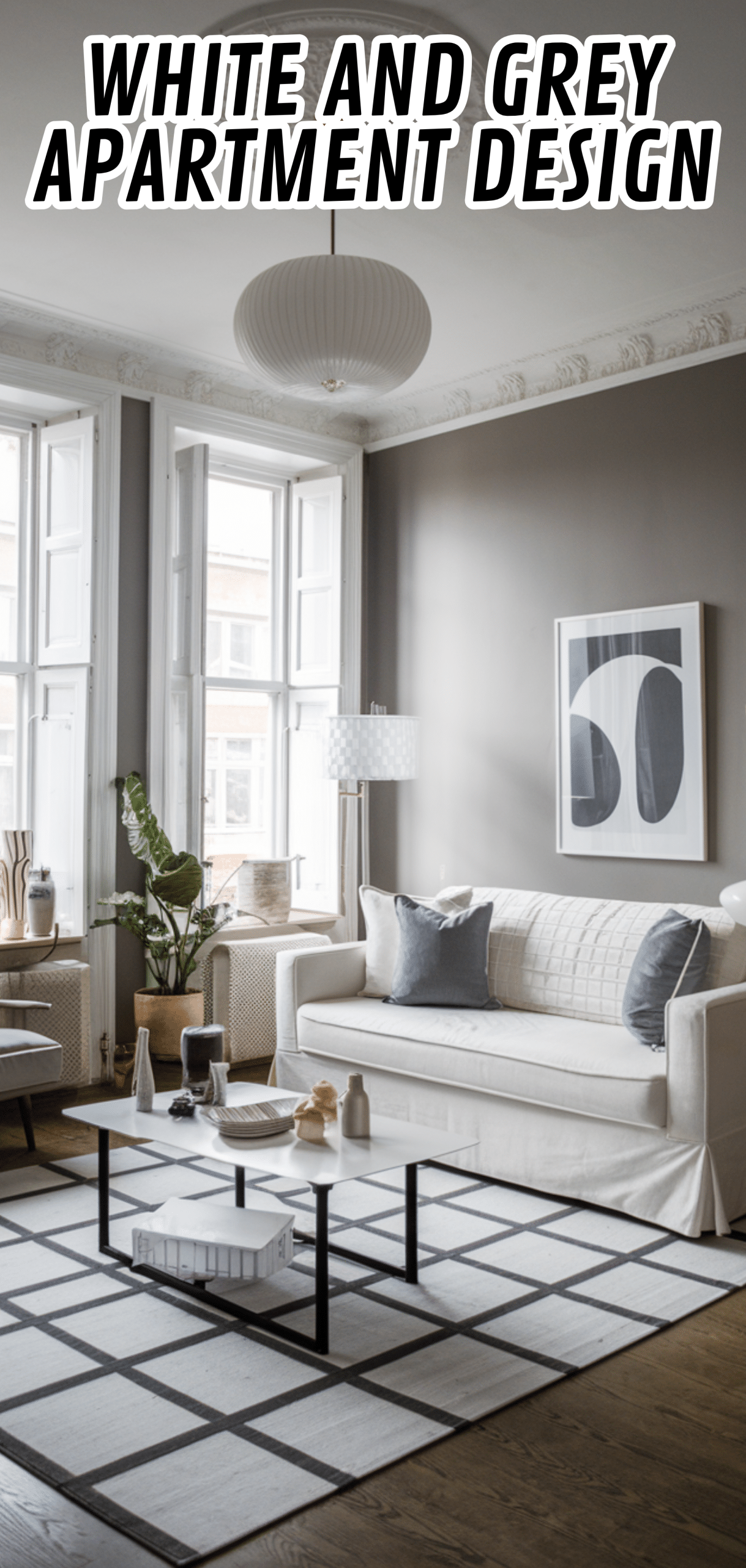 16 Minimalist White and Grey Apartment Design Concepts