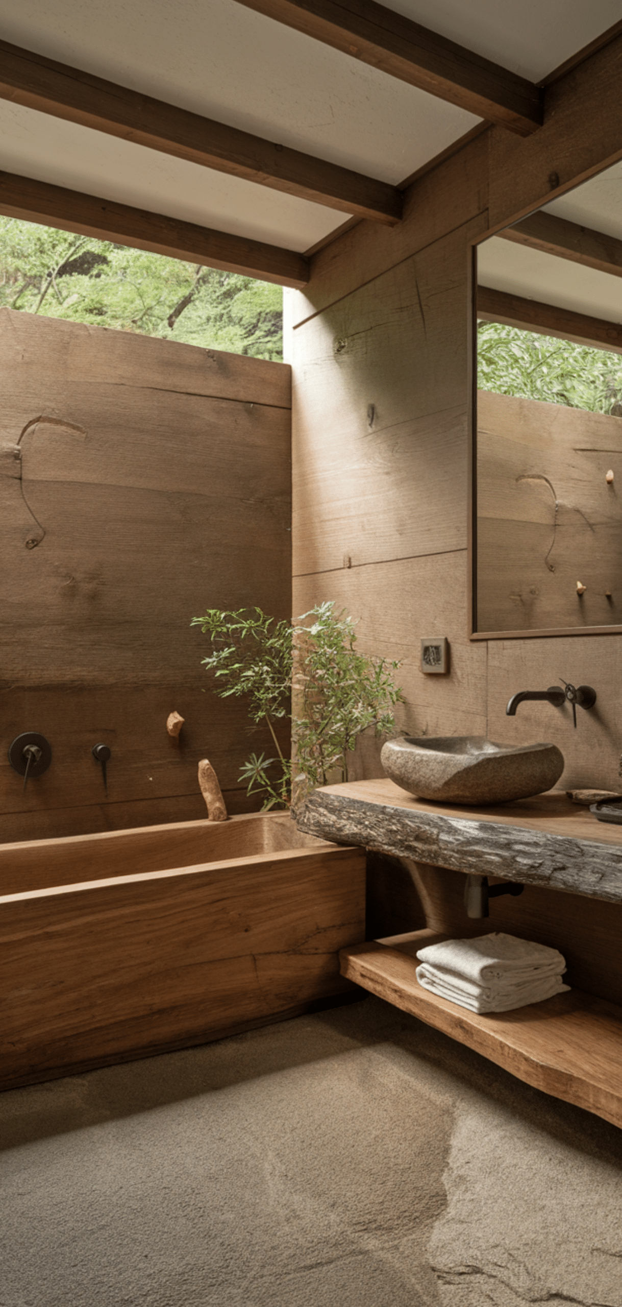 Inspiring Wabi Sabi Bathroom Design