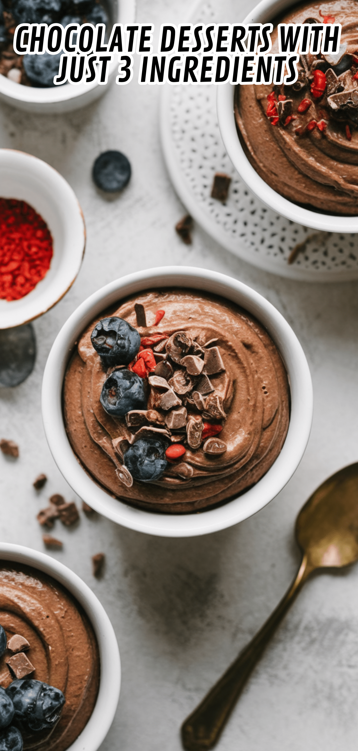 14 Easy Chocolate Desserts with Just 3 Ingredients