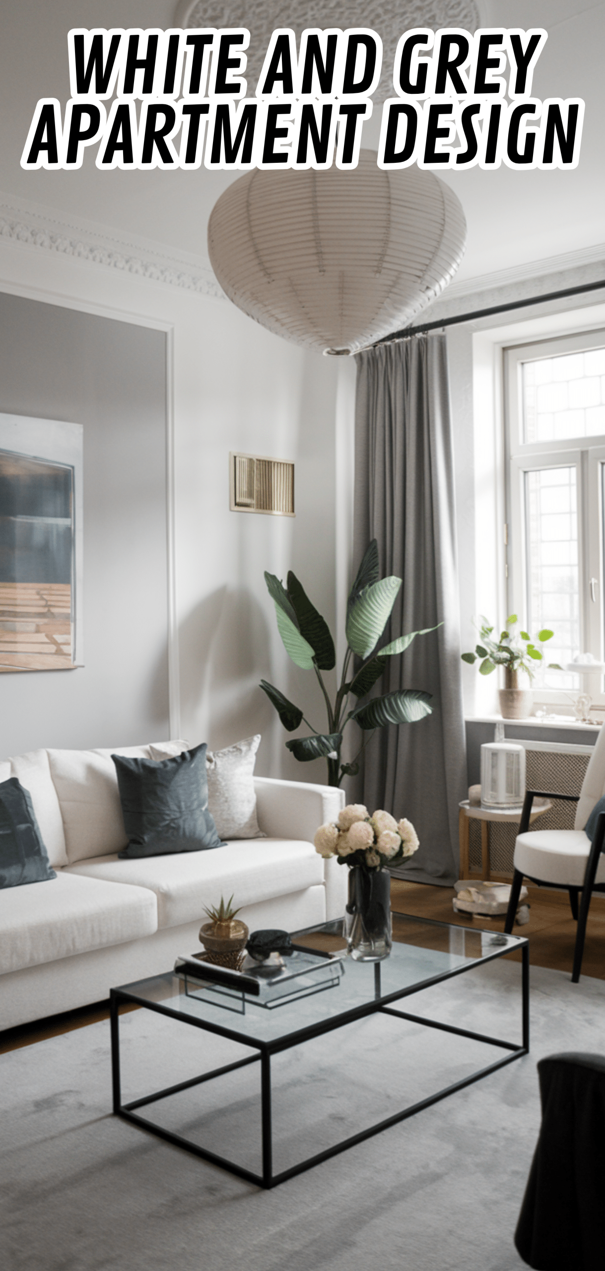 16 Minimalist White and Grey Apartment Design Concepts