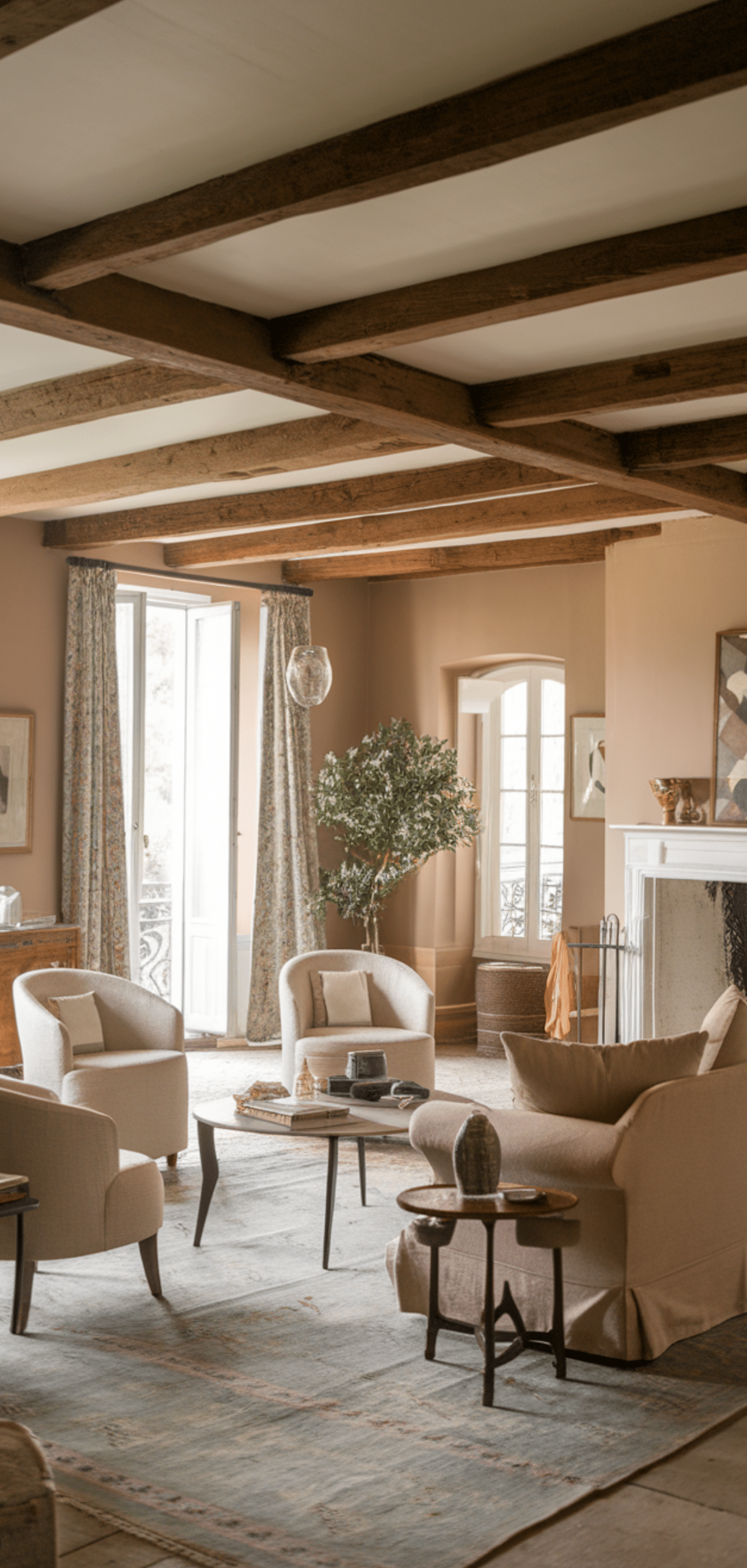 Inspiring French Cottage Living Rooms