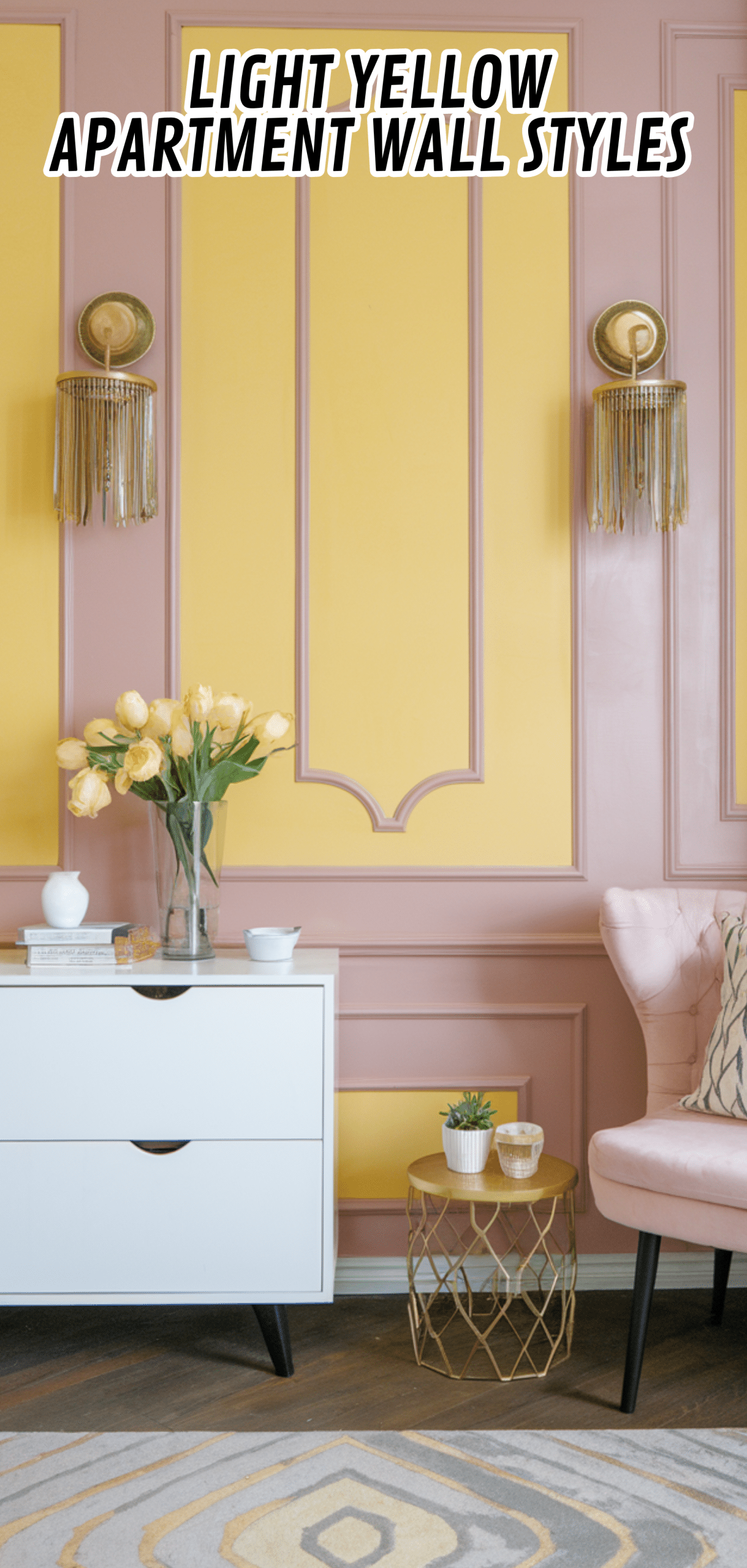 16 Light Yellow Apartment Wall Styles