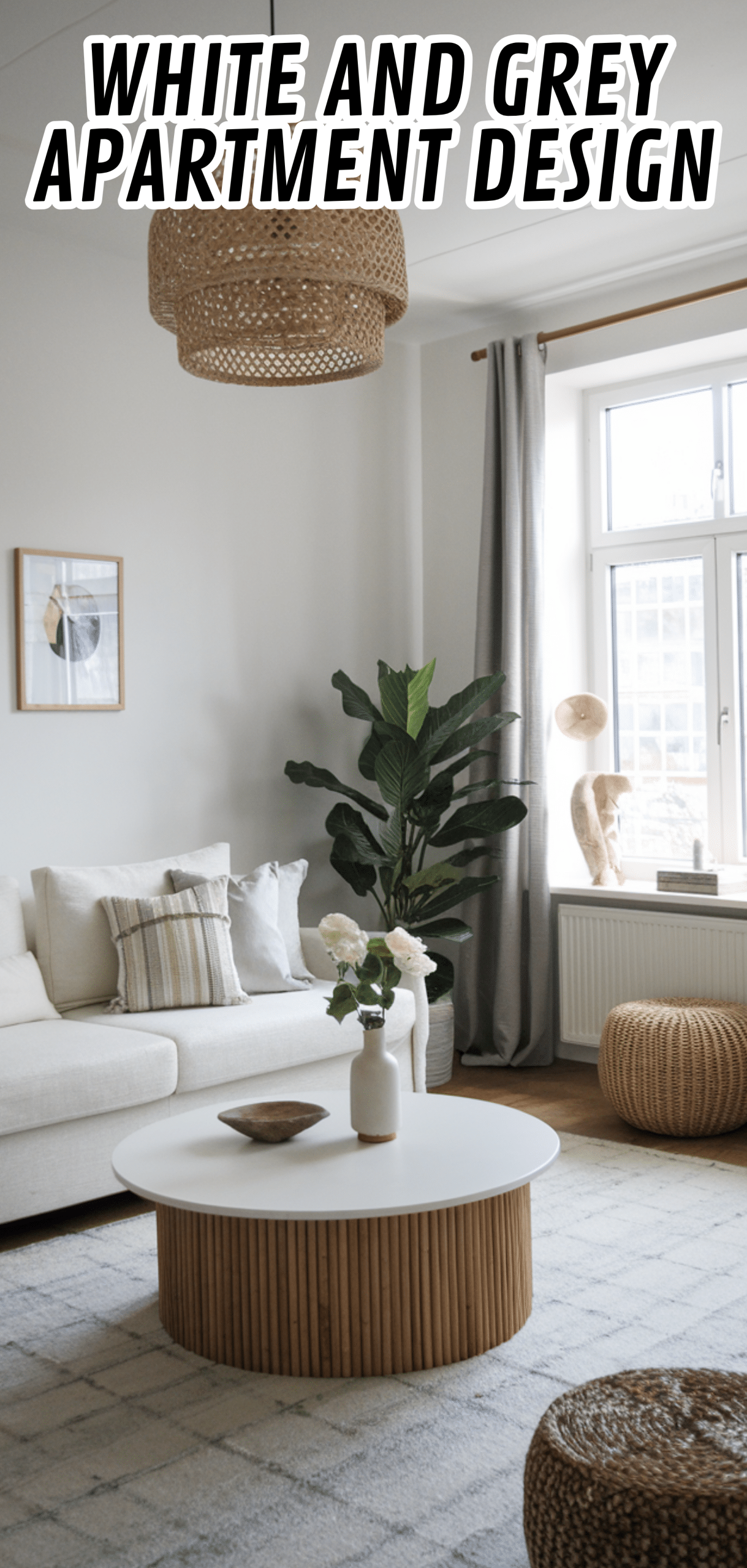 16 Minimalist White and Grey Apartment Design Concepts