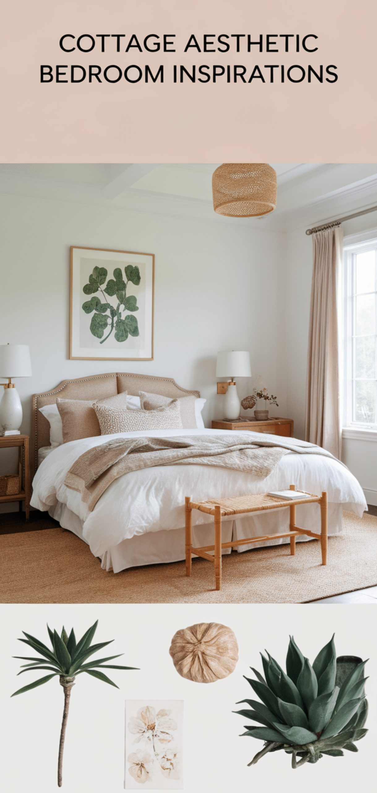 Amazing Cottage Aesthetic Bedroom Inspirations