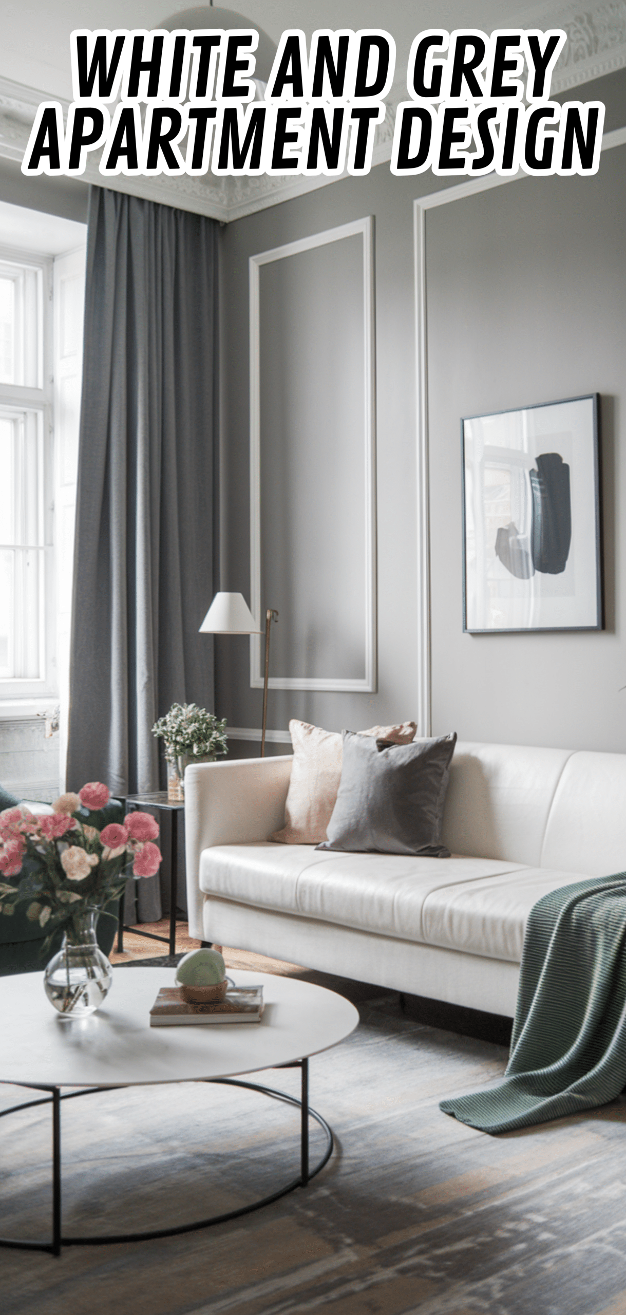 16 Minimalist White and Grey Apartment Design Concepts