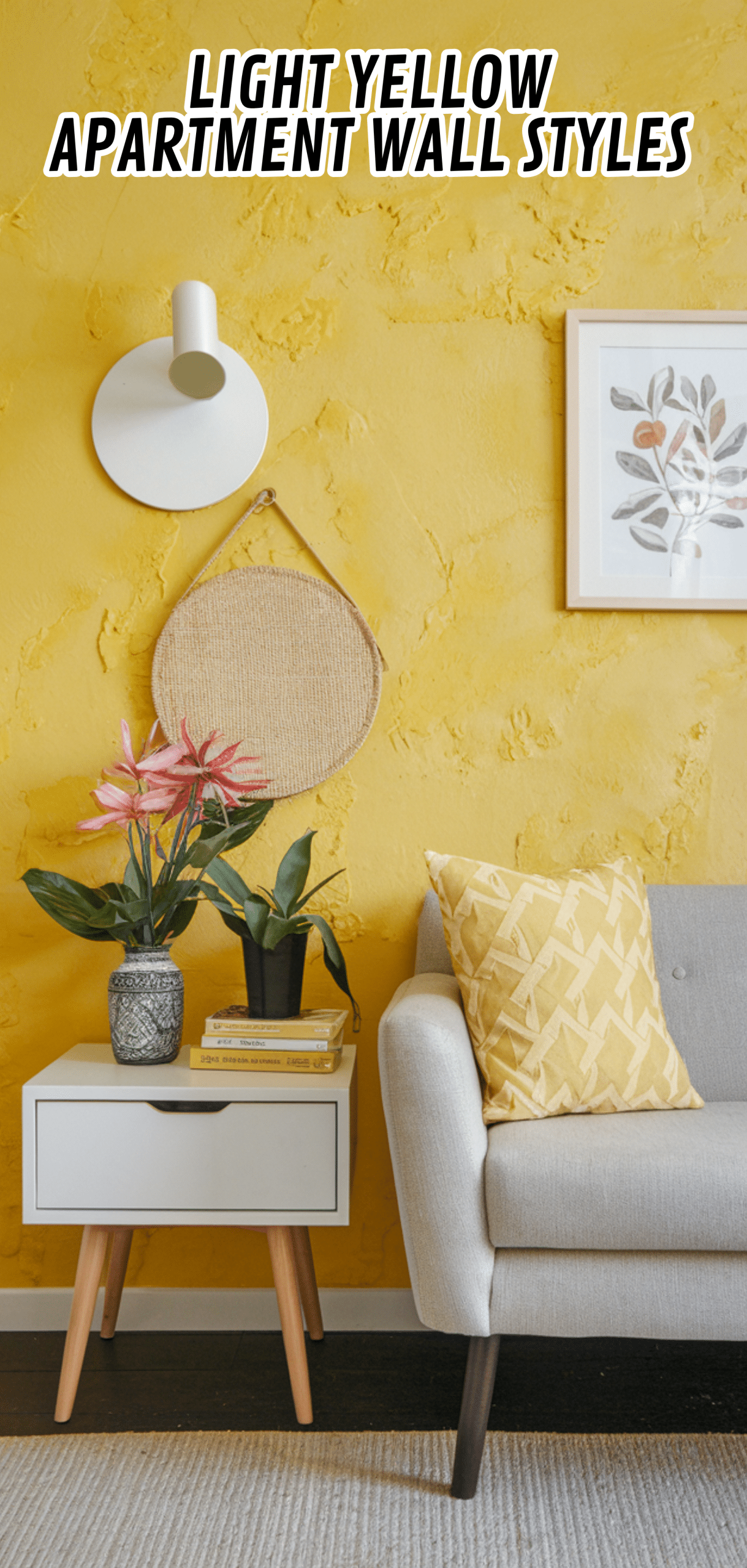 16 Light Yellow Apartment Wall Styles