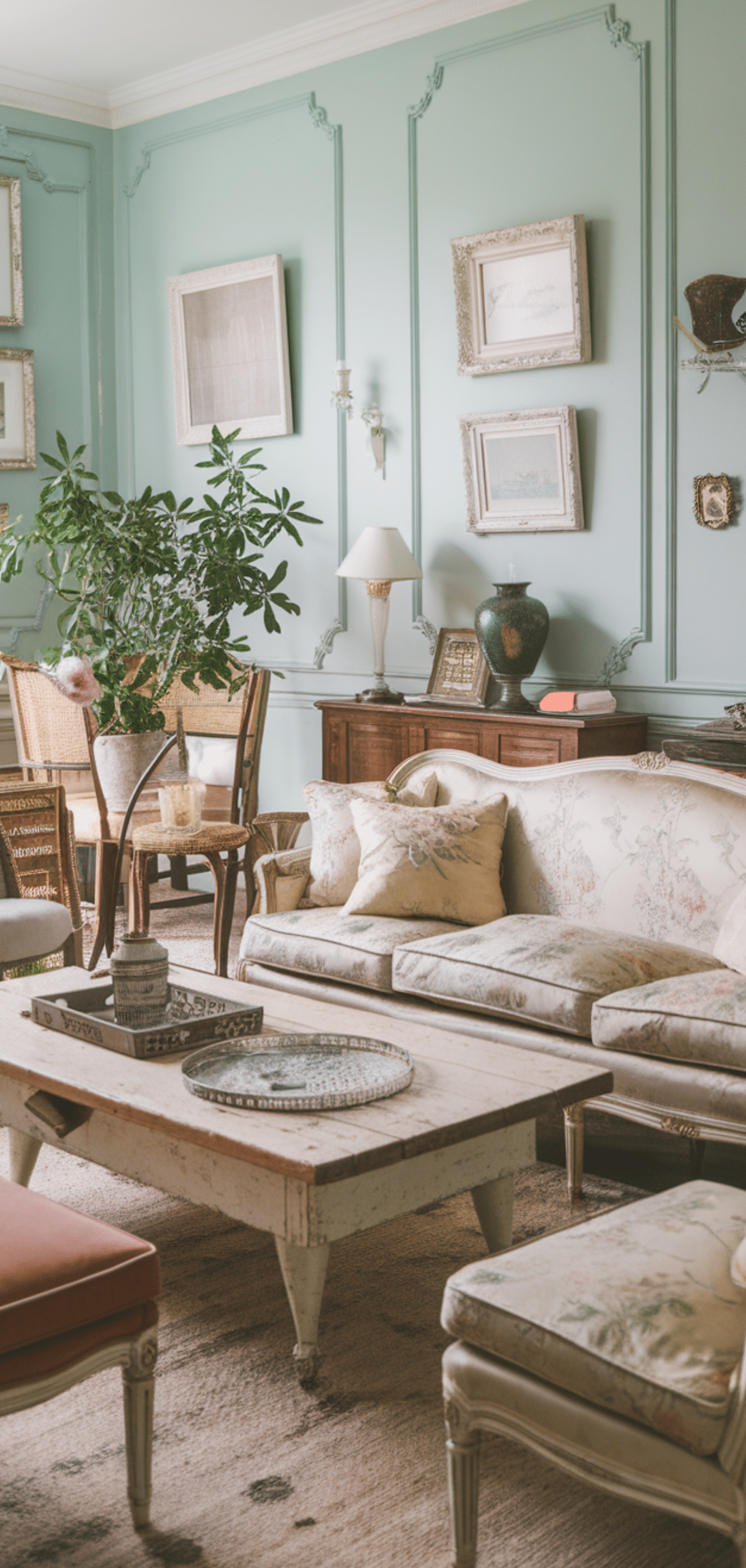 Inspiring French Cottage Living Rooms