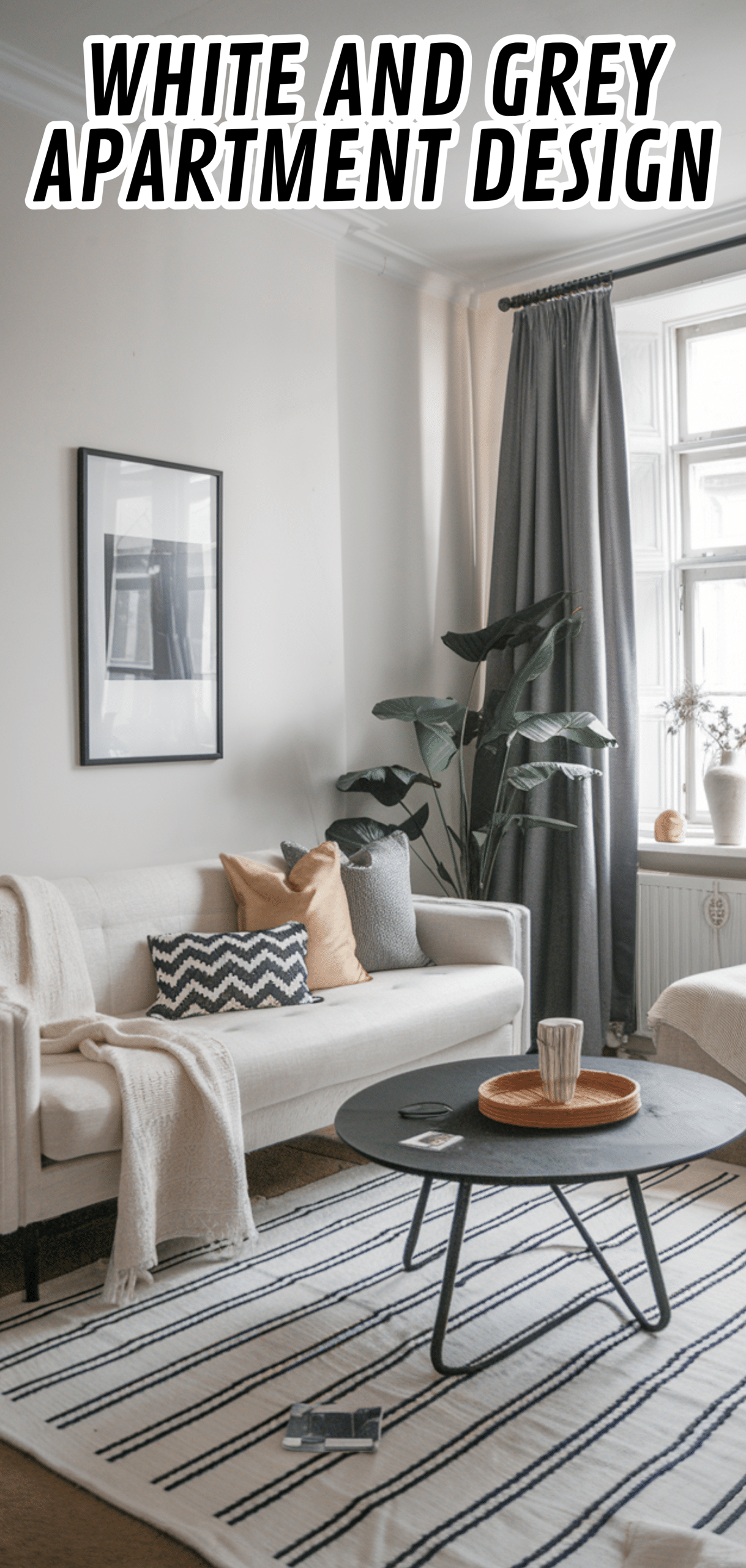 16 Minimalist White and Grey Apartment Design Concepts