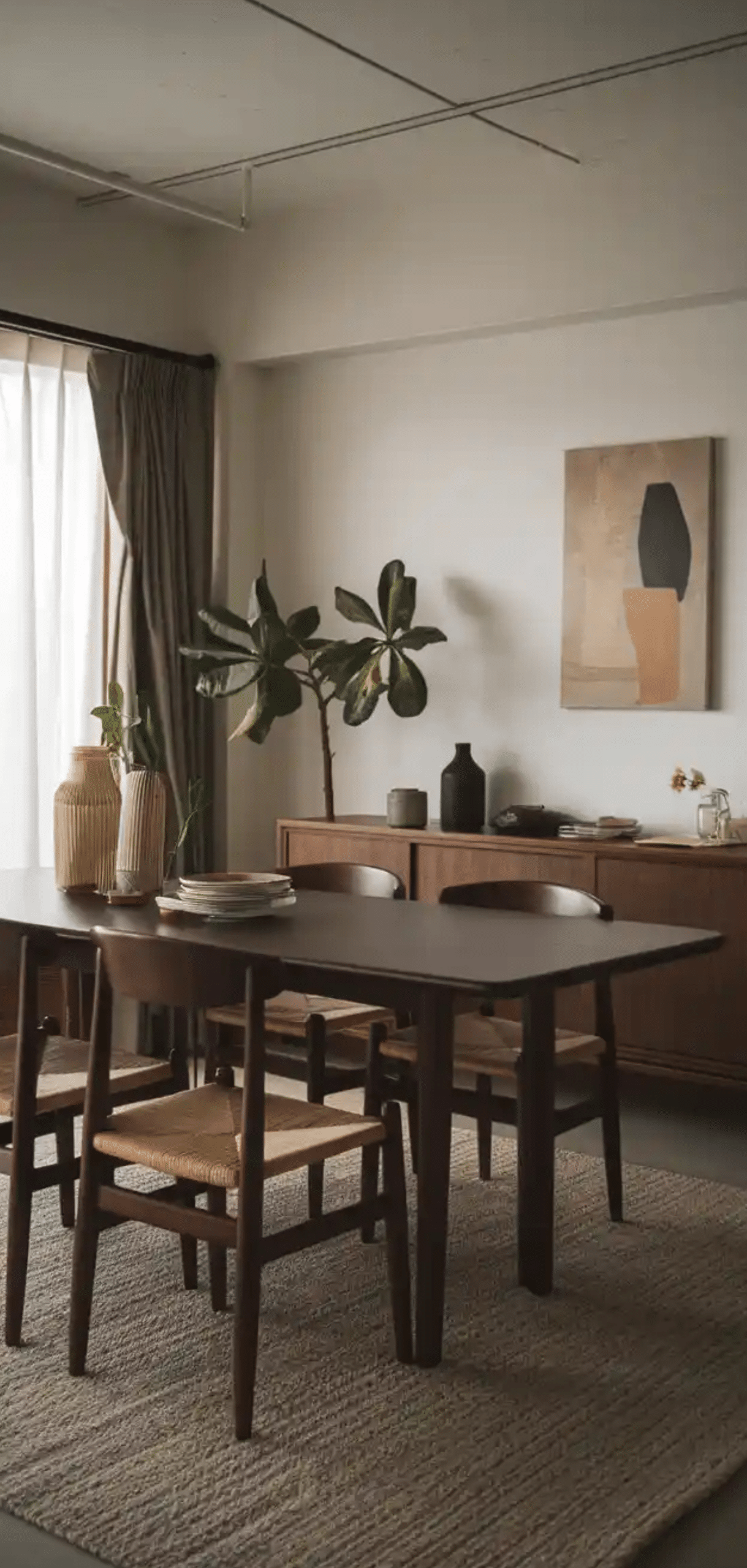 Inspiring Japandi Dining Room Ideas