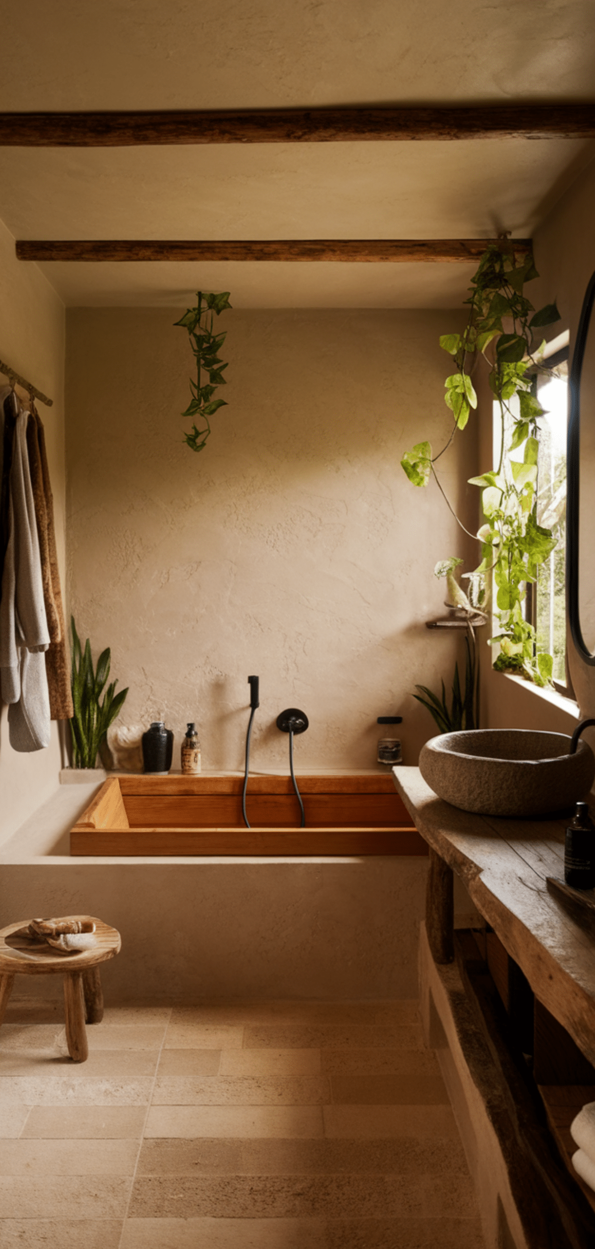 Inspiring Wabi Sabi Bathroom Design