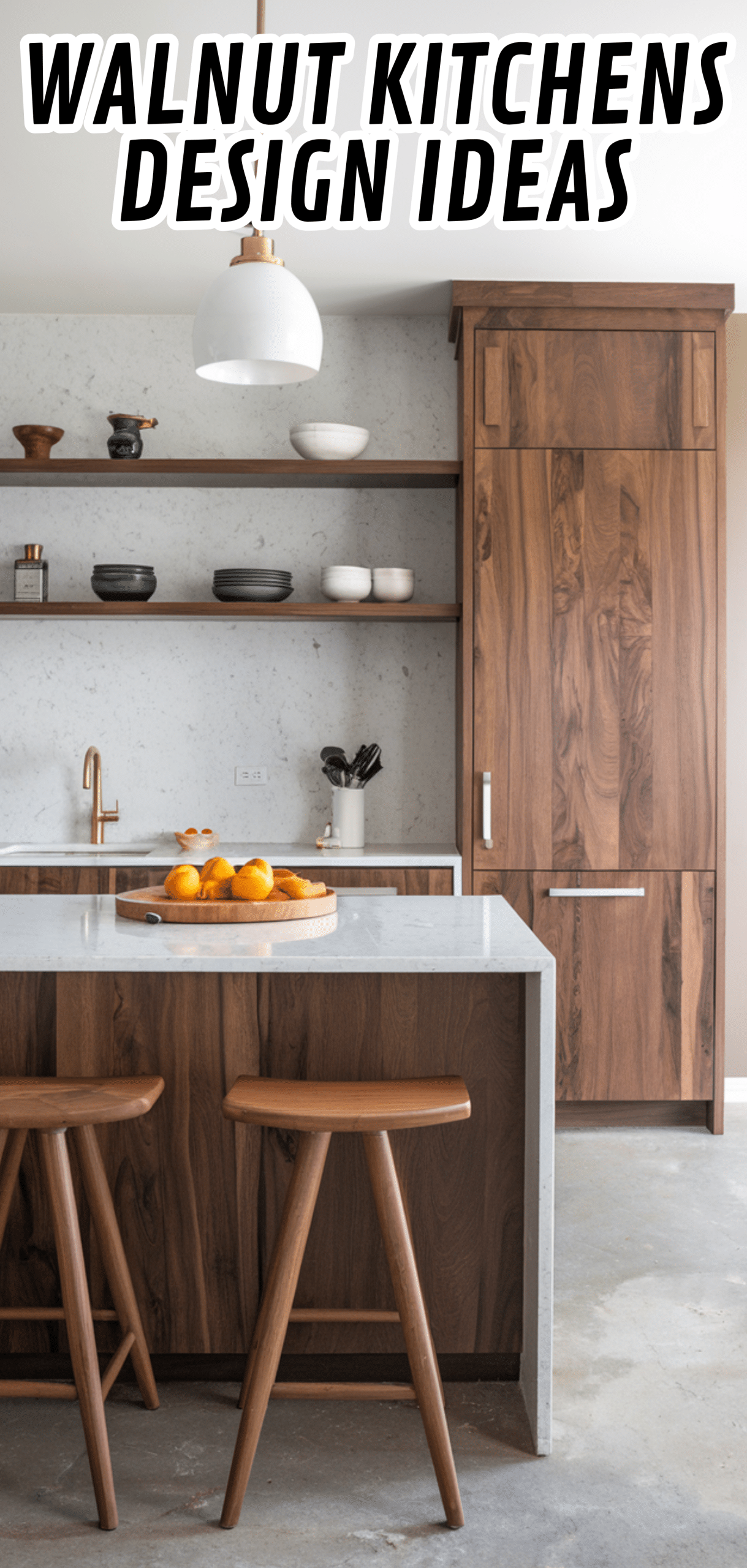 17 Creative Walnut Kitchens Design Ideas