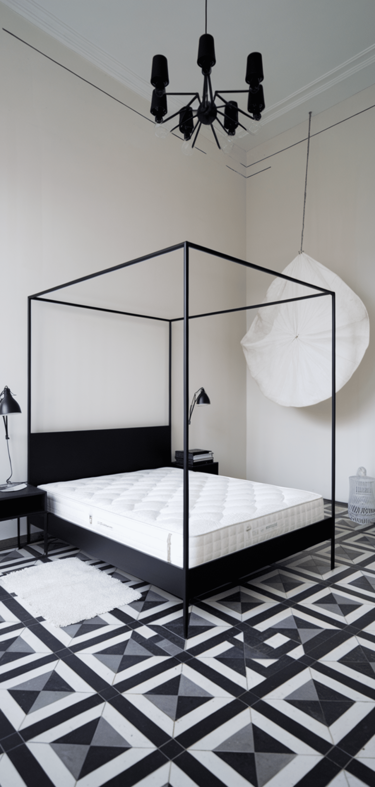 Elegant Bedroom Ideas with Minimalist Black and White Decor for a Modern Look