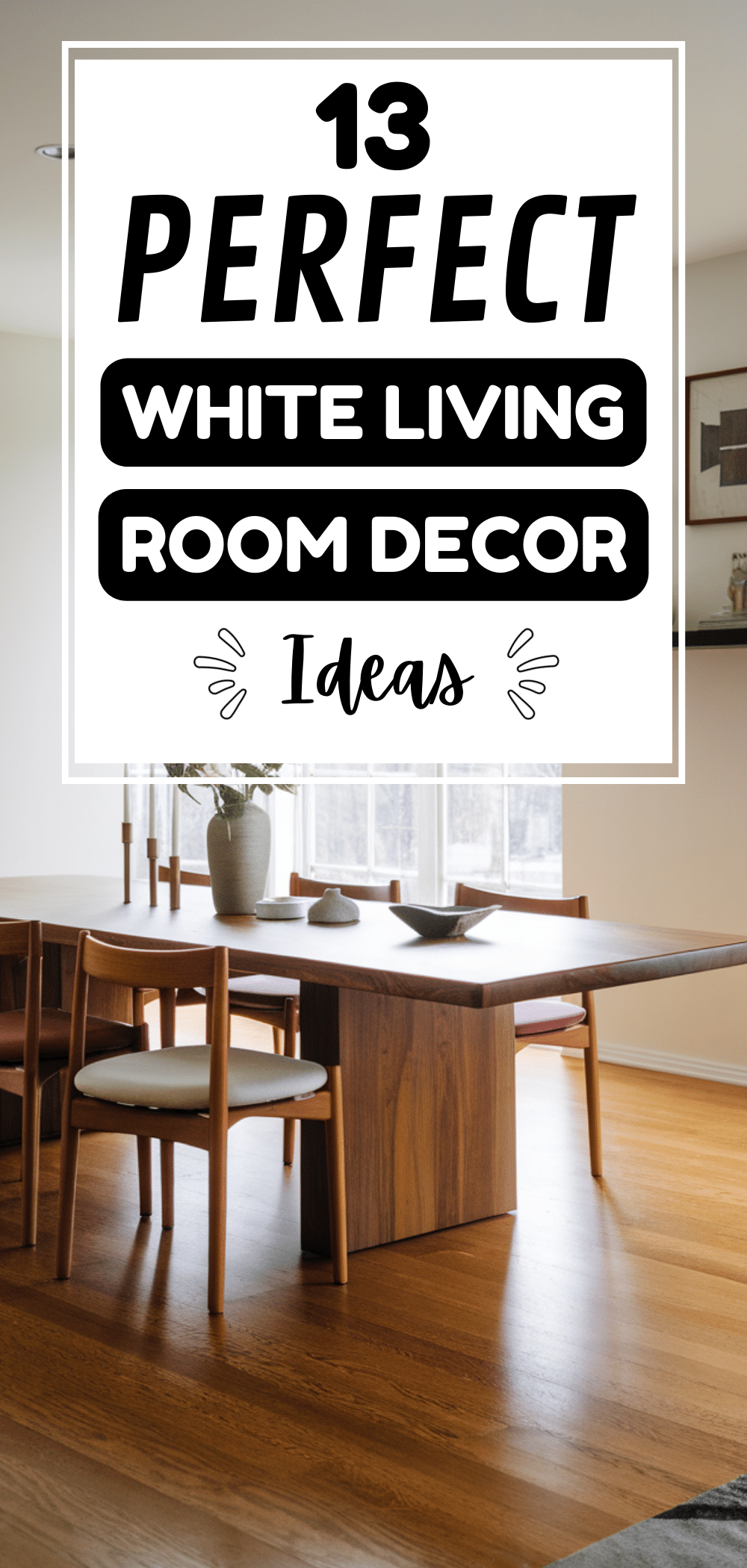 Perfect White Living Room Decor