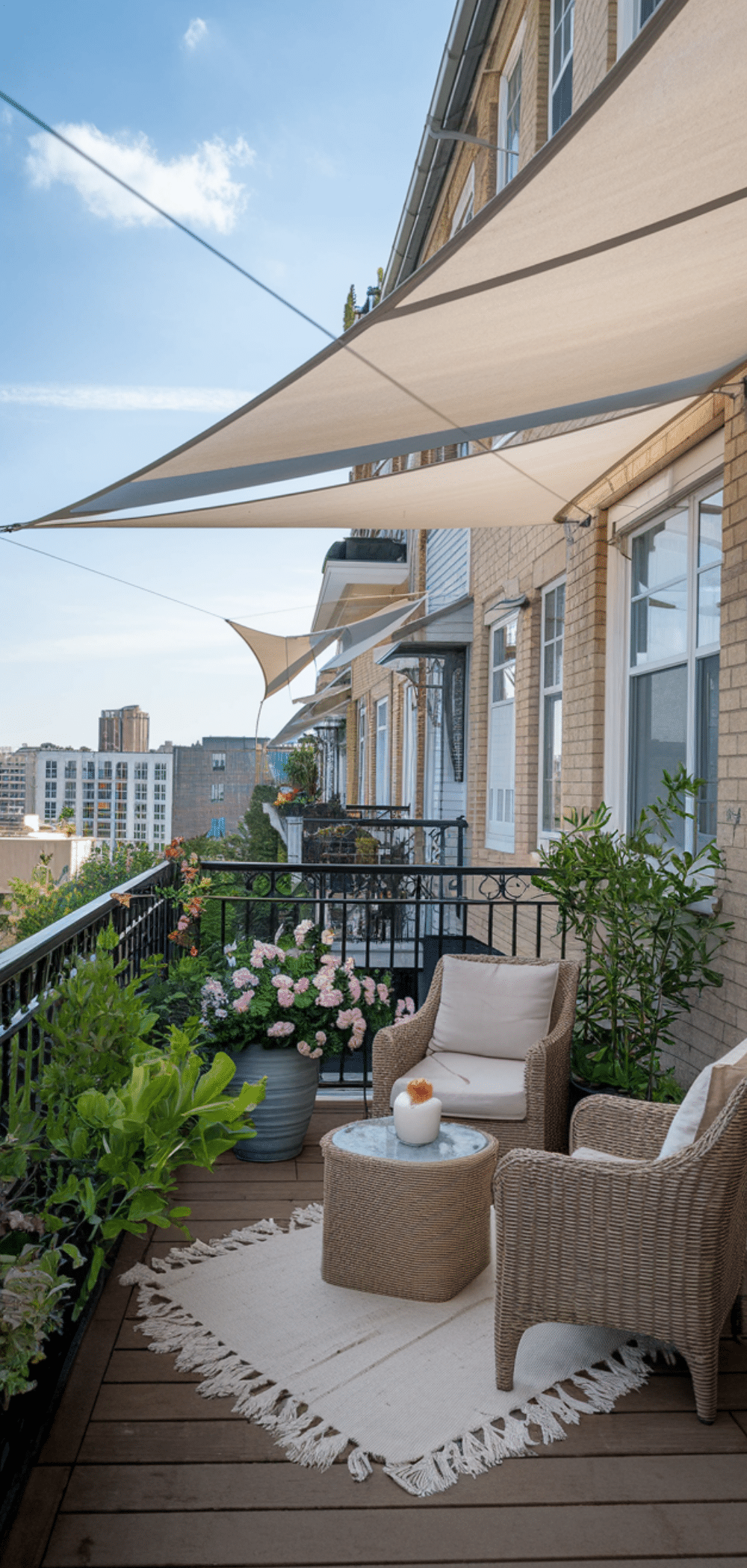 17 Cozy Apartment Balcony Shade Ideas That Never Go Out of Style