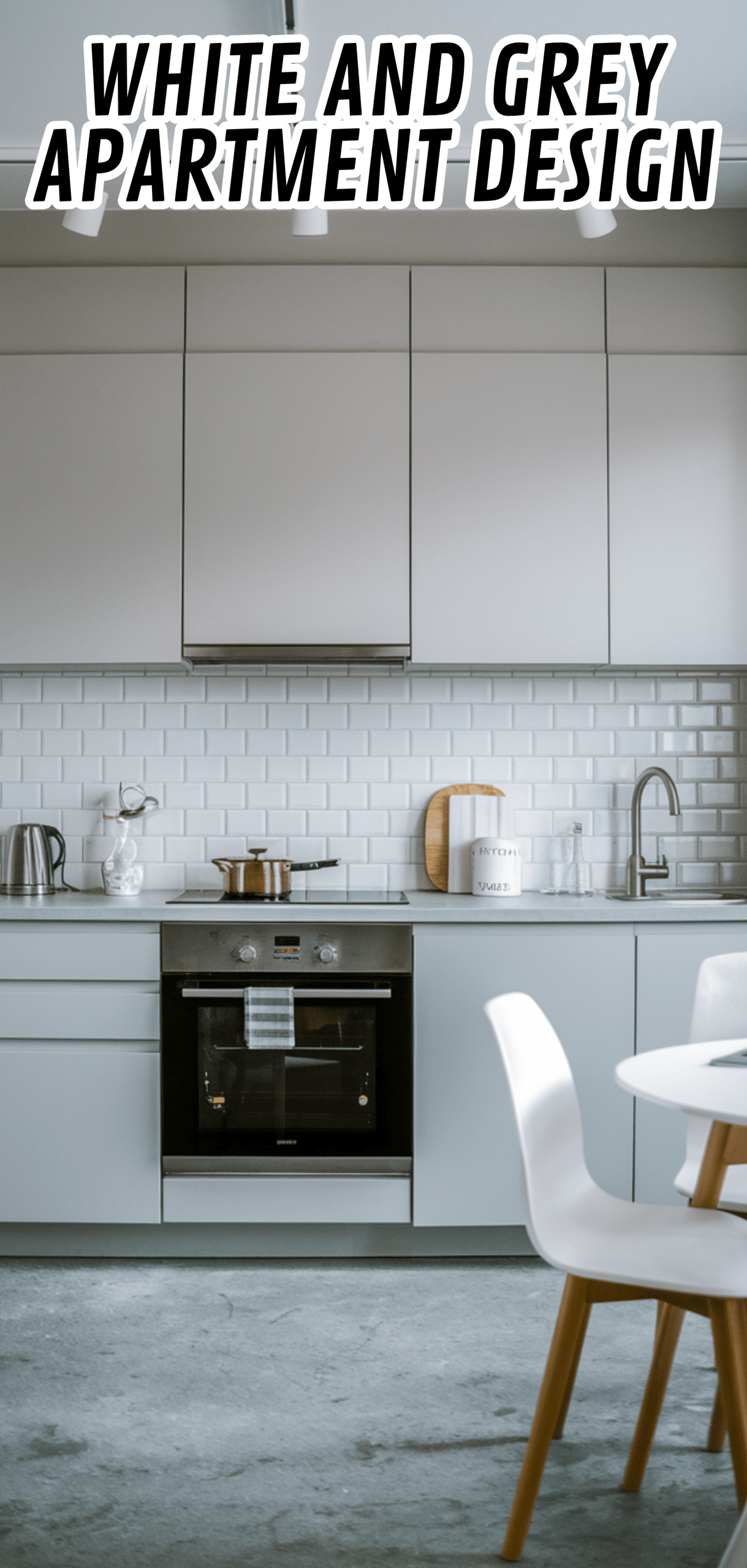 16 Minimalist White and Grey Apartment Design Concepts