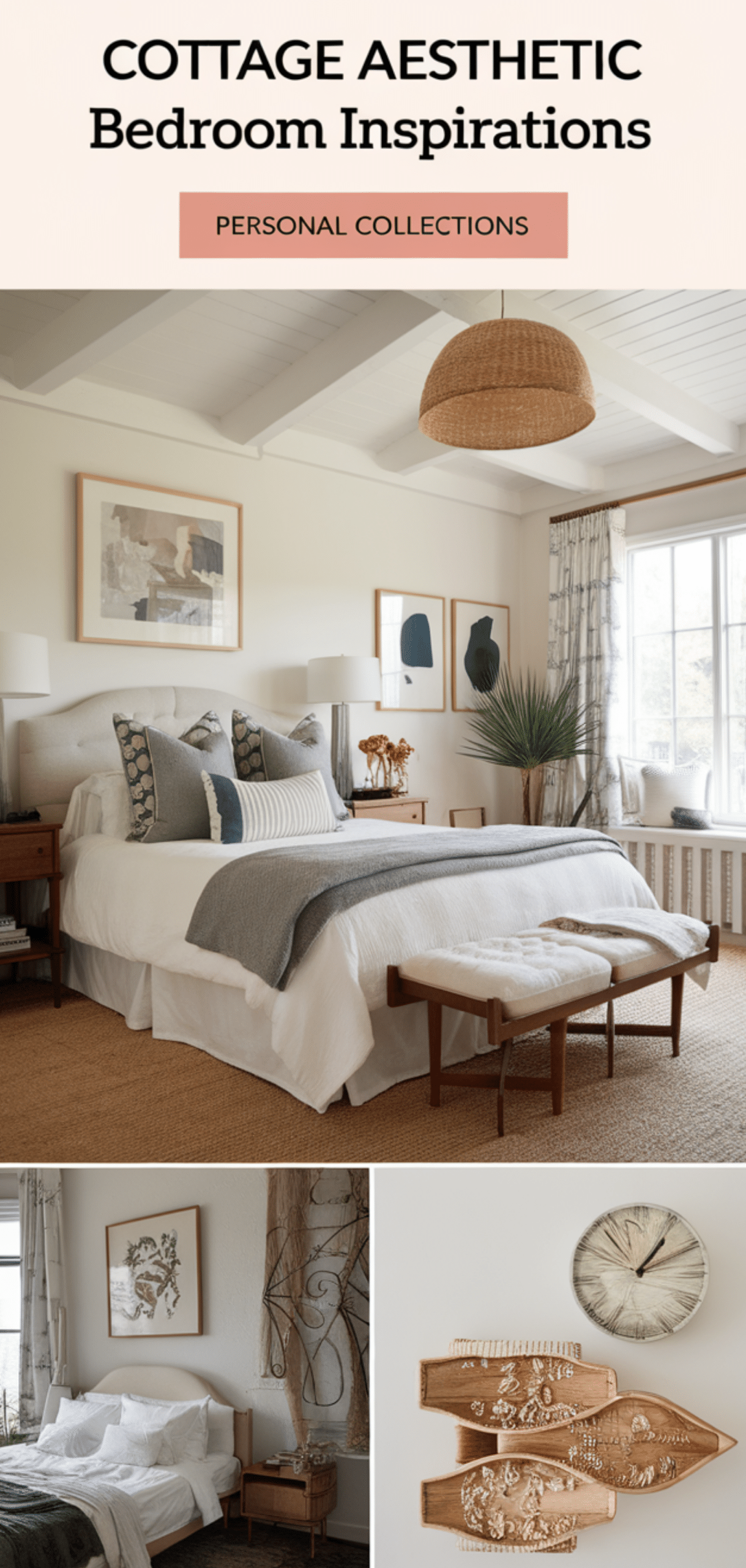 Amazing Cottage Aesthetic Bedroom Inspirations